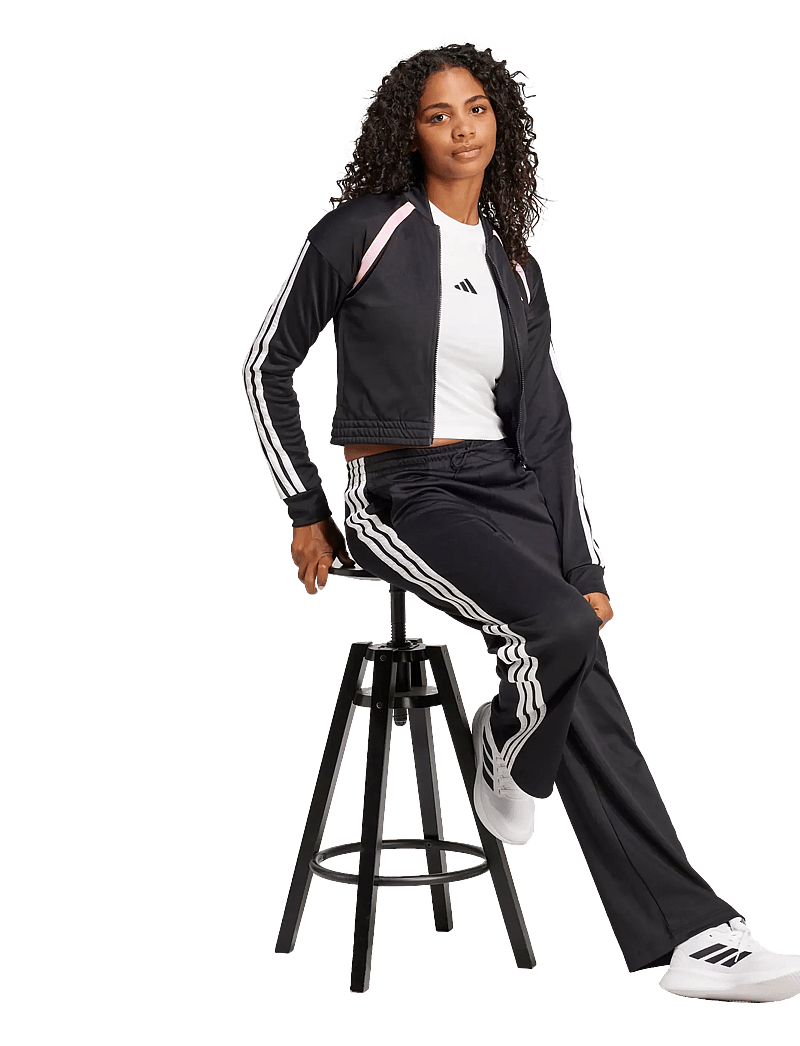 adidas Sportswear - W TEAMSPORT TS - træningsdragter - black - 0