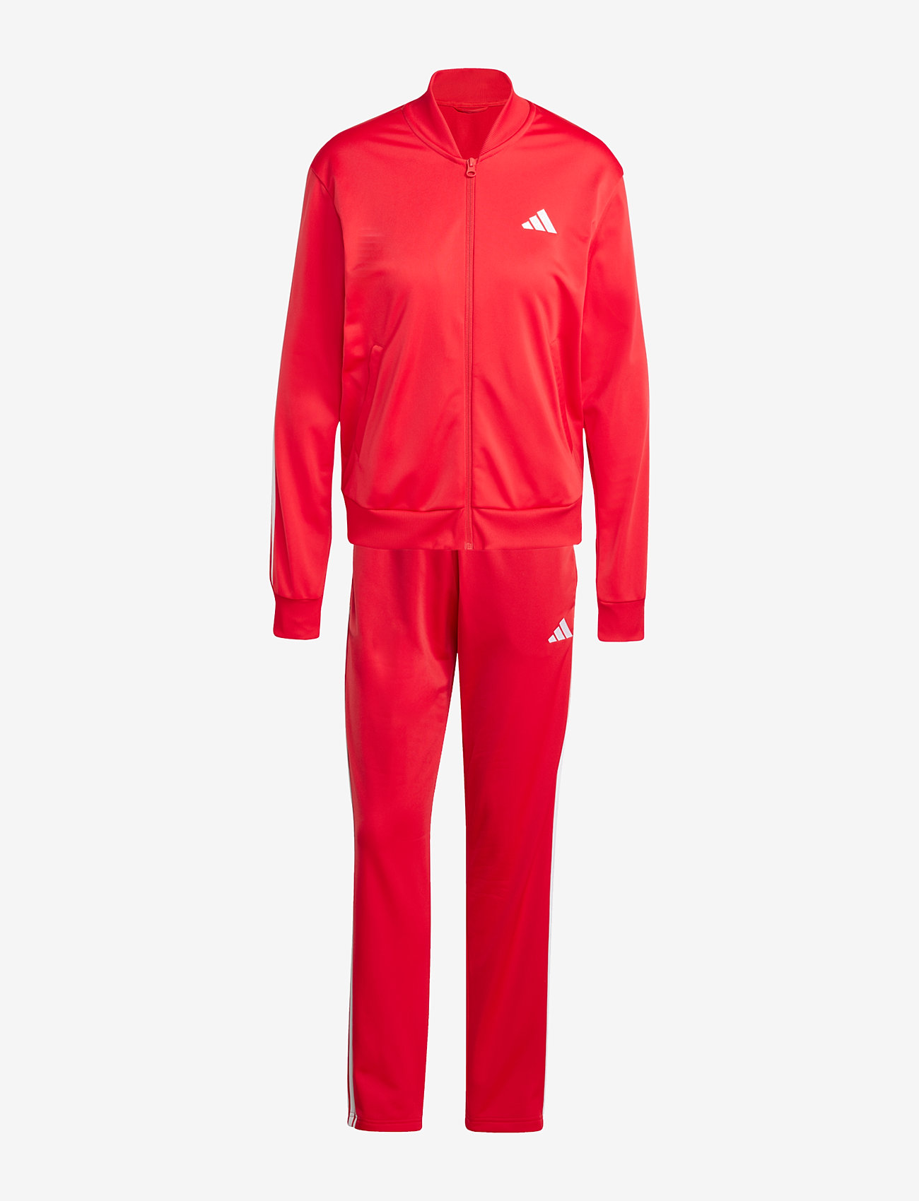 adidas Sportswear - W ESS 3S TS - tracksuits - purrub/white - 1