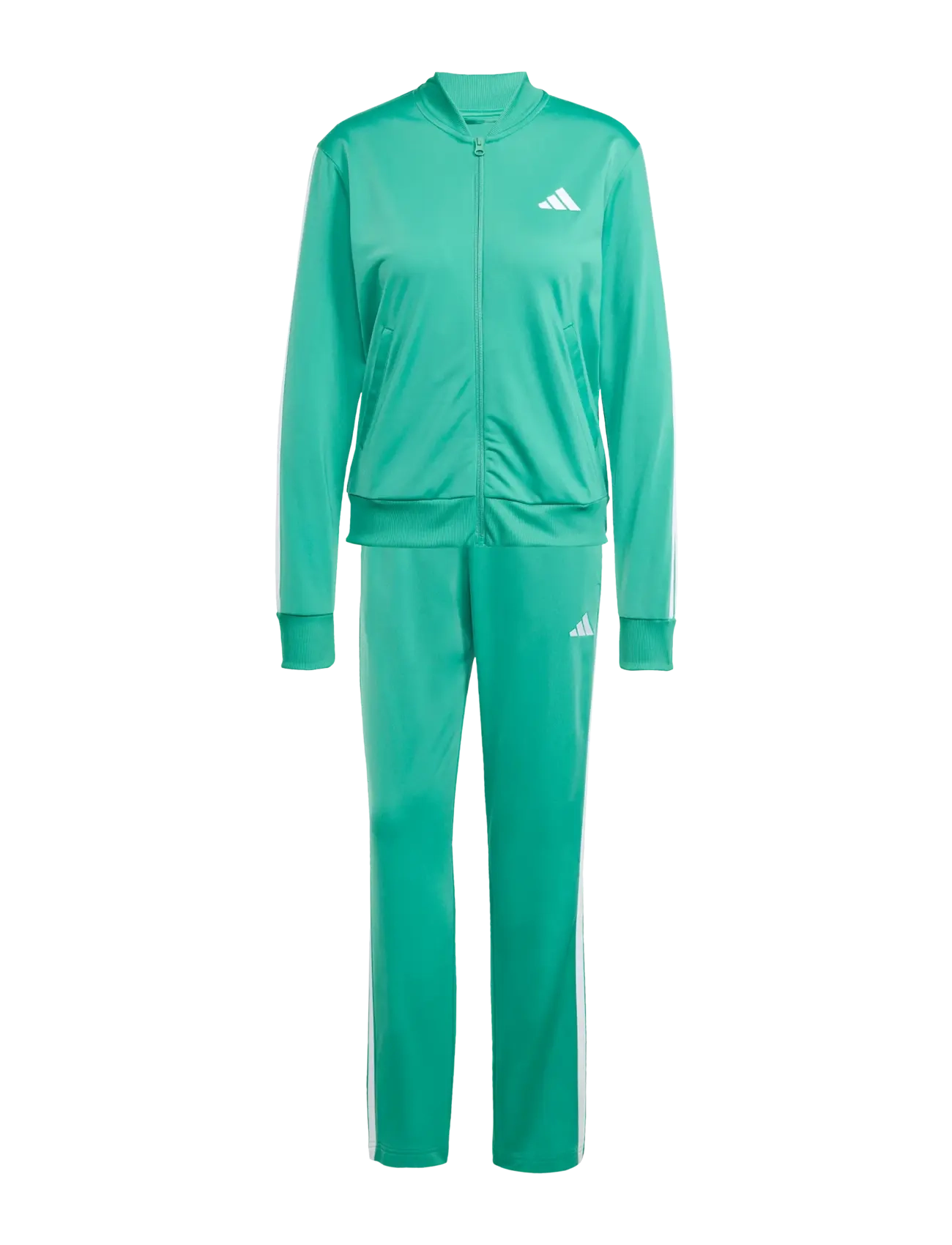 adidas Sportswear W 3S Tr Ts, Kvinder, Træningssæt, Grøn, Str: XL