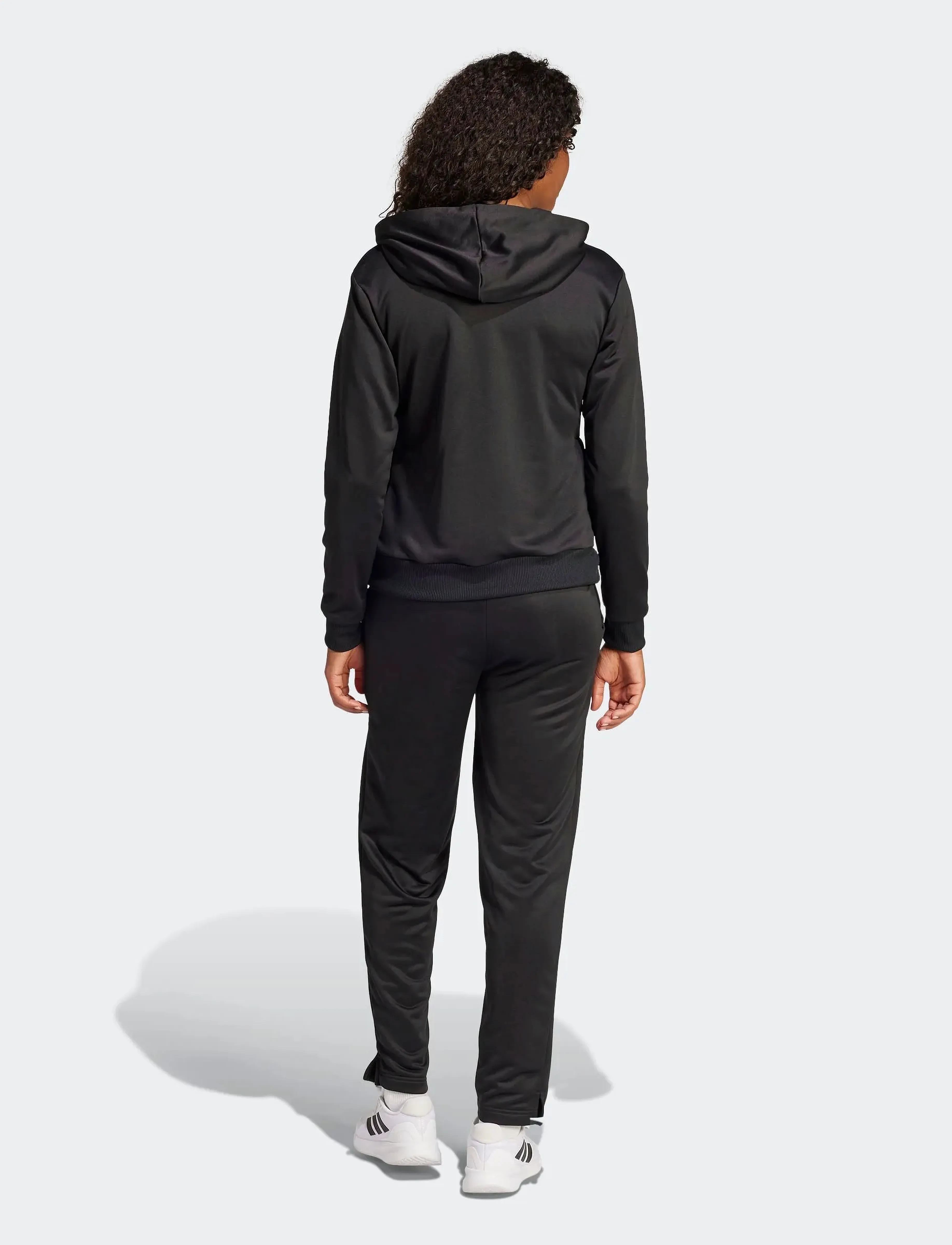adidas Sportswear - W LINEAR TS - drakter - black - 2