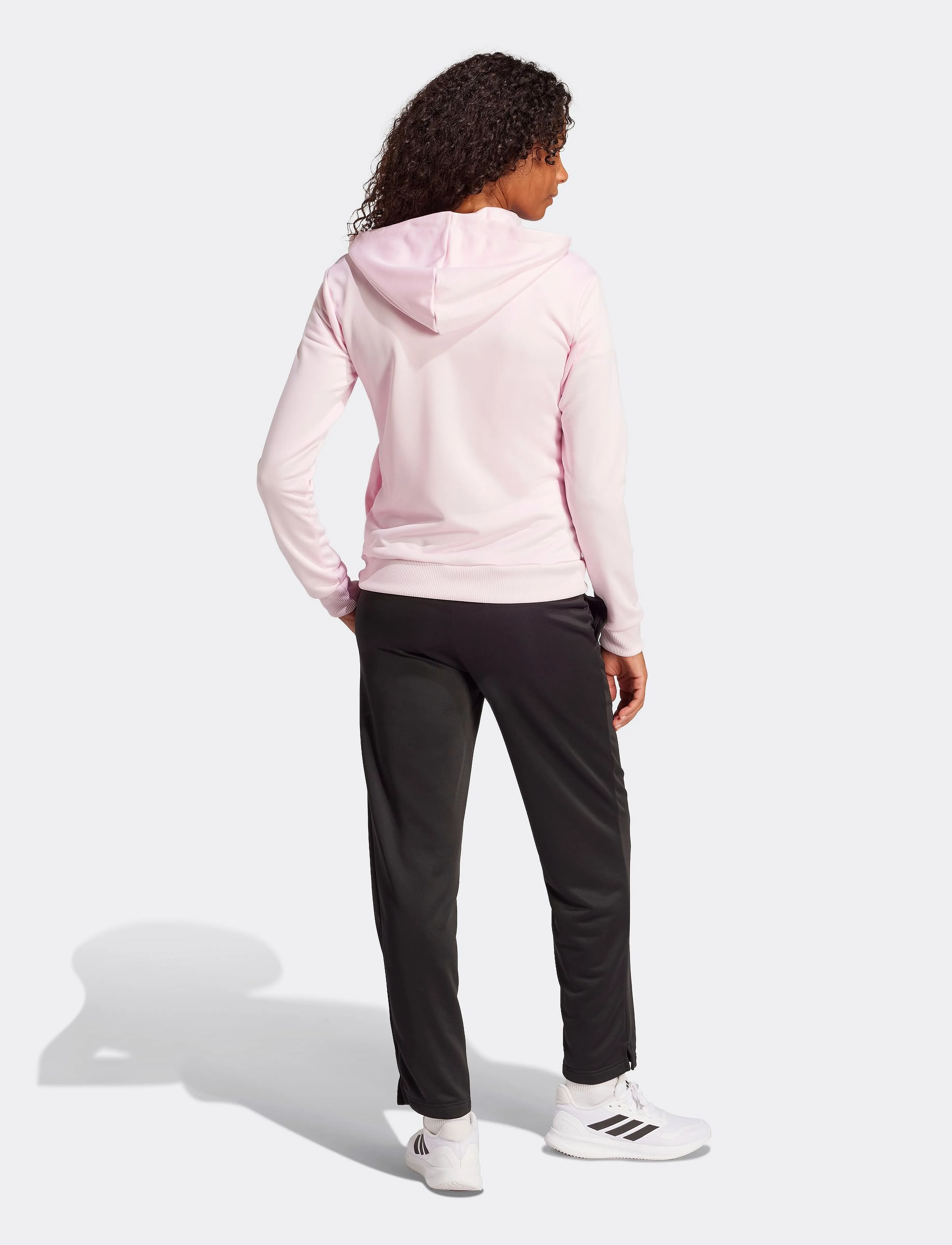 adidas Sportswear - W LINEAR TS - træningsdragter - clpink - 3