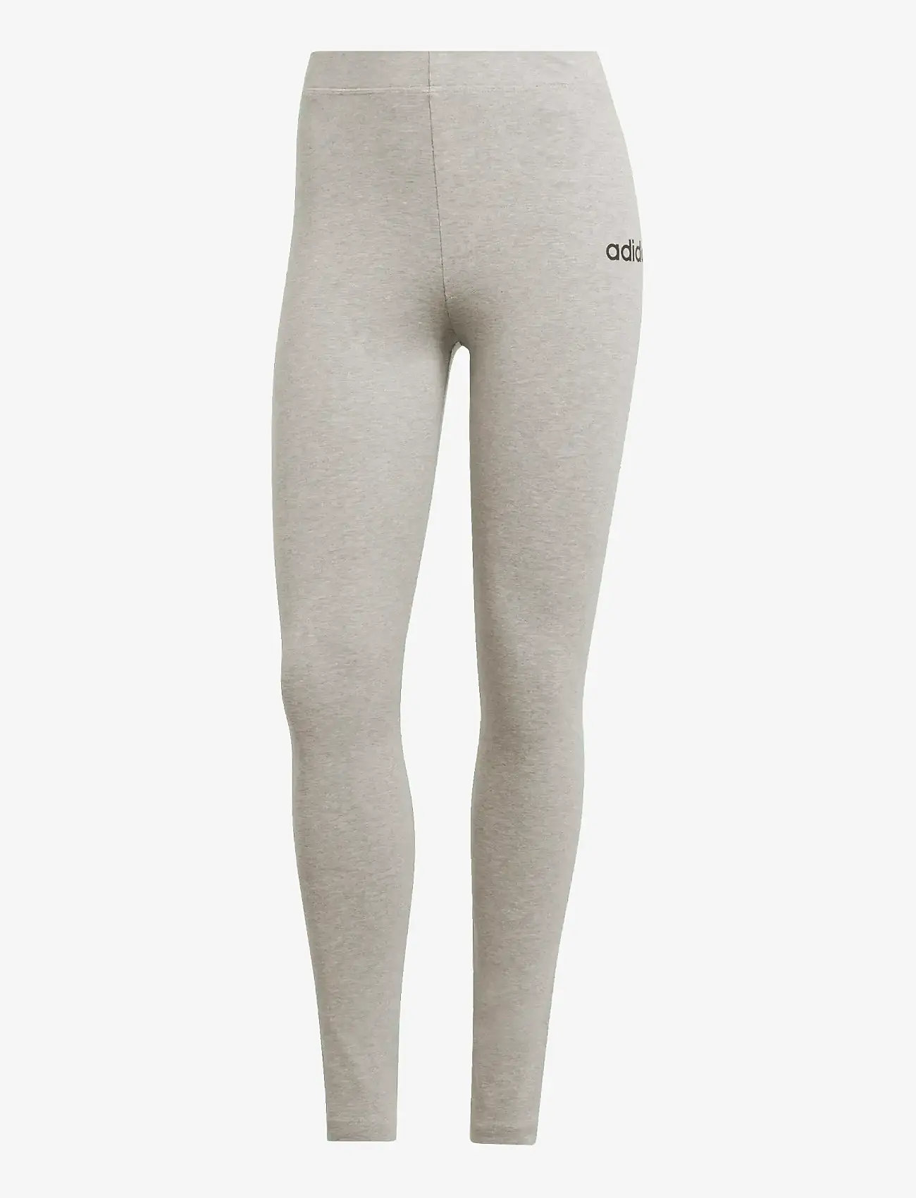 adidas Sportswear - W LIN SJ LEG - tights - mgreyh/black - 1