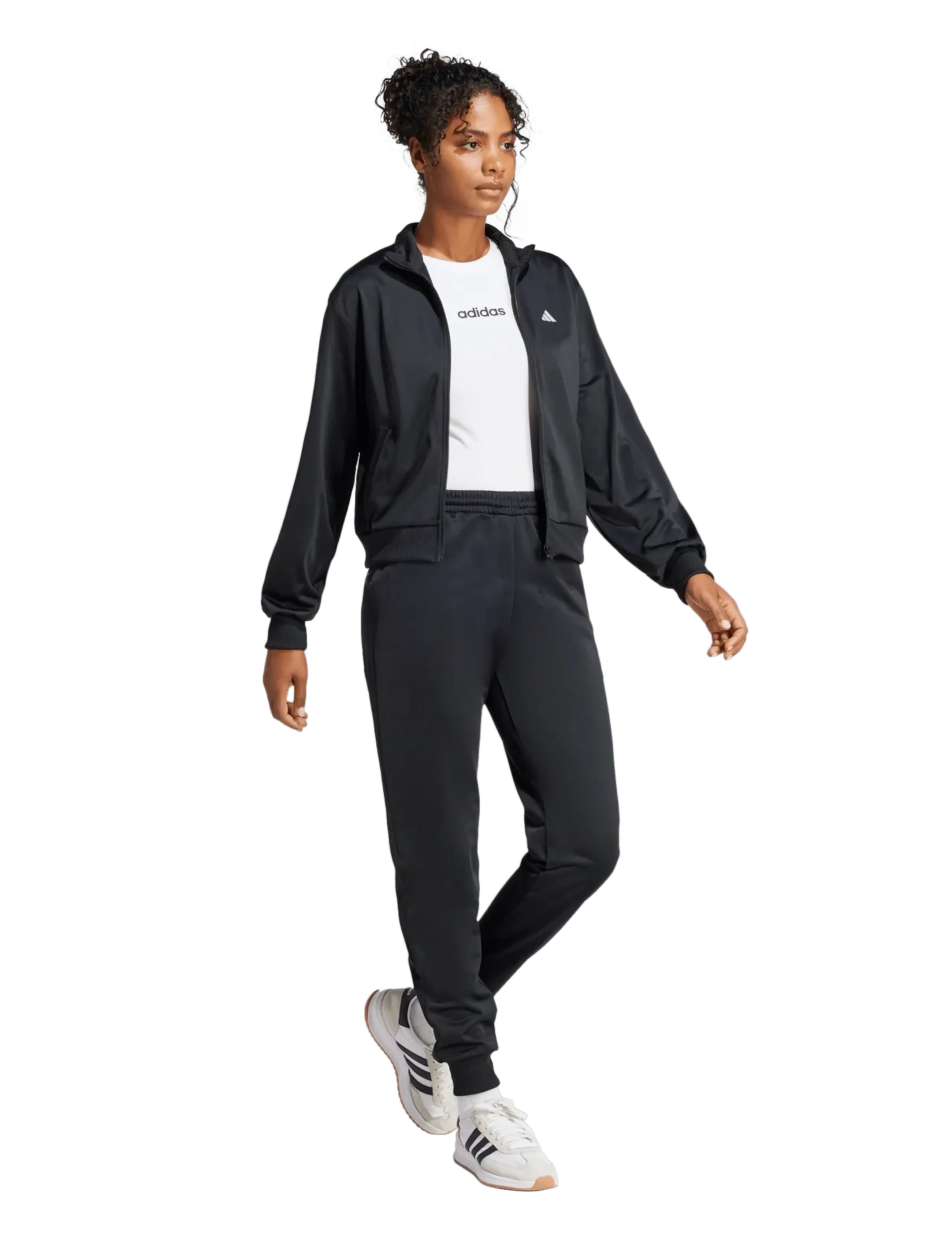 adidas Sportswear - W FEELCOZY TS - træningsdragter - black - 5