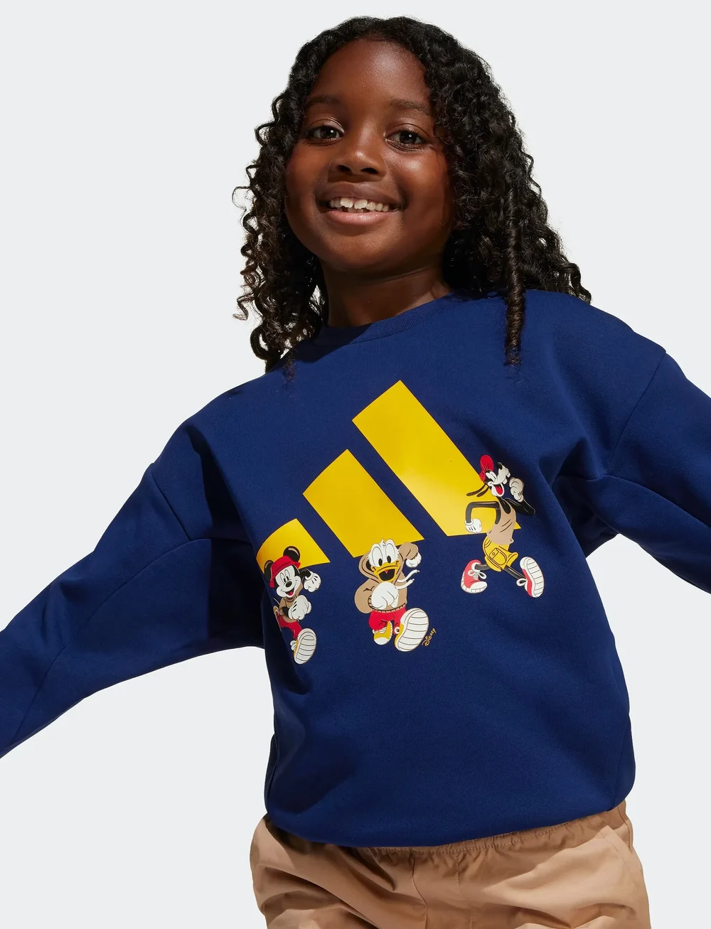 adidas Sportswear - LK DY MM SWT - sweatshirts - dkblue/creyel - 3