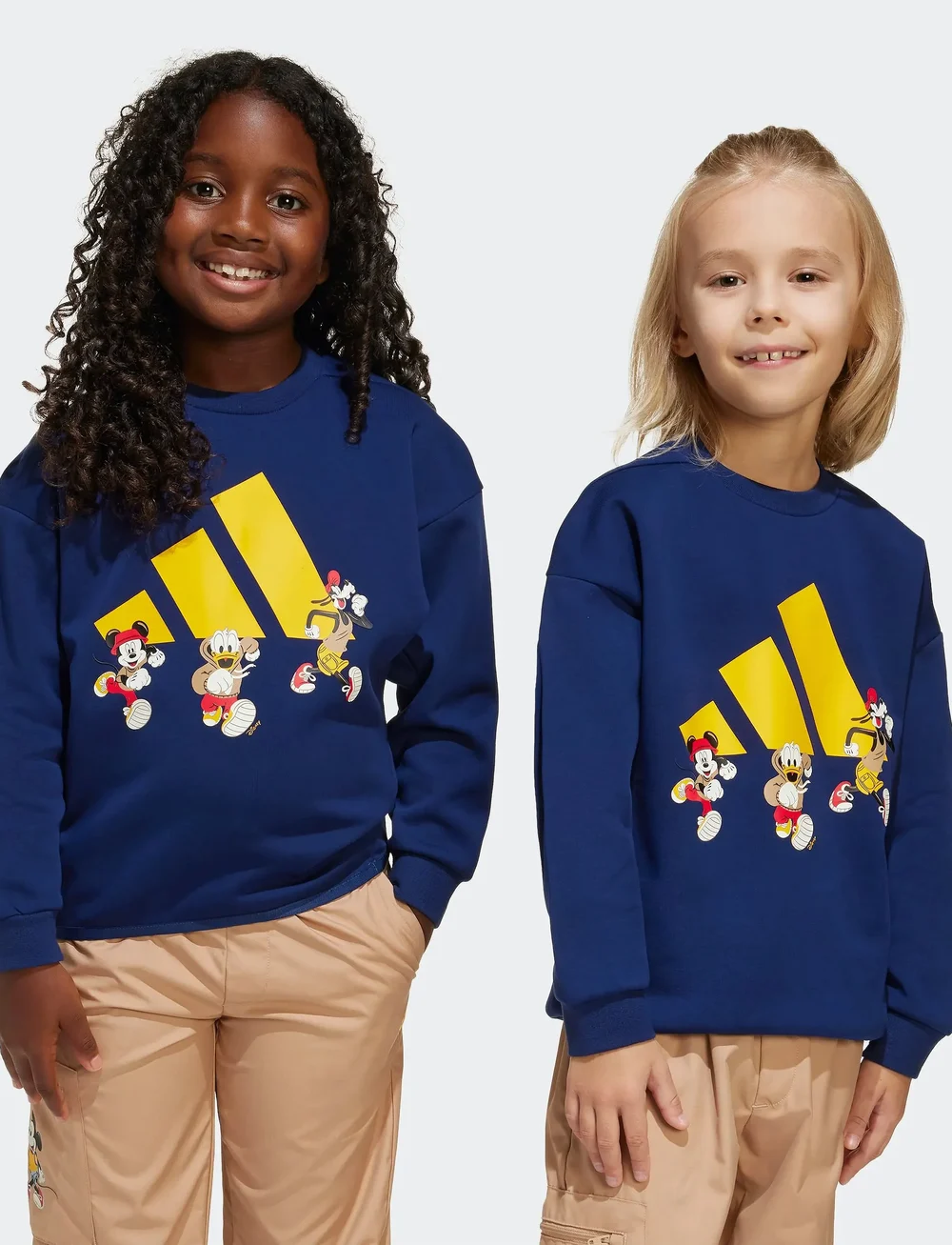 adidas Sportswear - LK DY MM SWT - sweatshirts - dkblue/creyel - 4