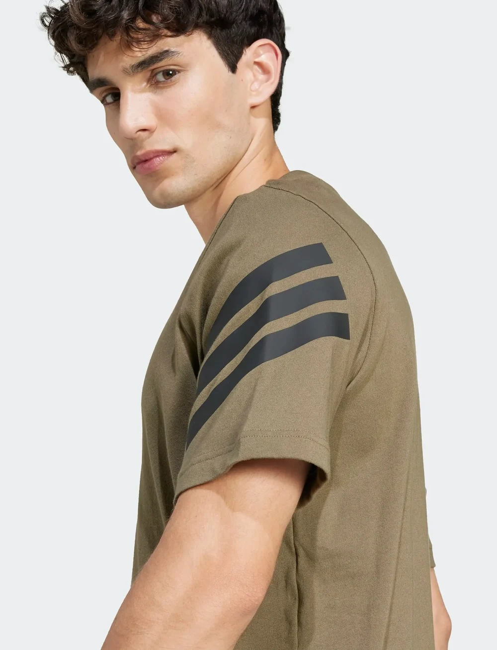 adidas Sportswear - M FI 3S REG T - t-shirts - olistr - 4