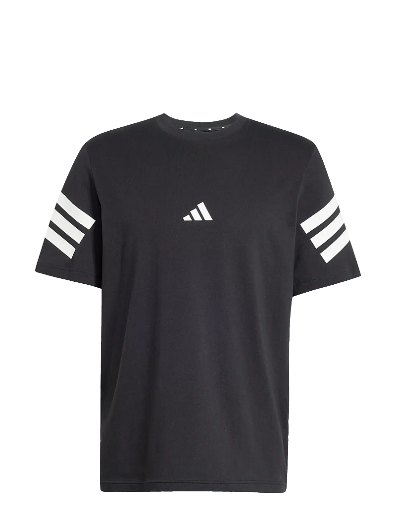 adidas Sportswear - M FI 3S REG T - t-särgid - black - 1