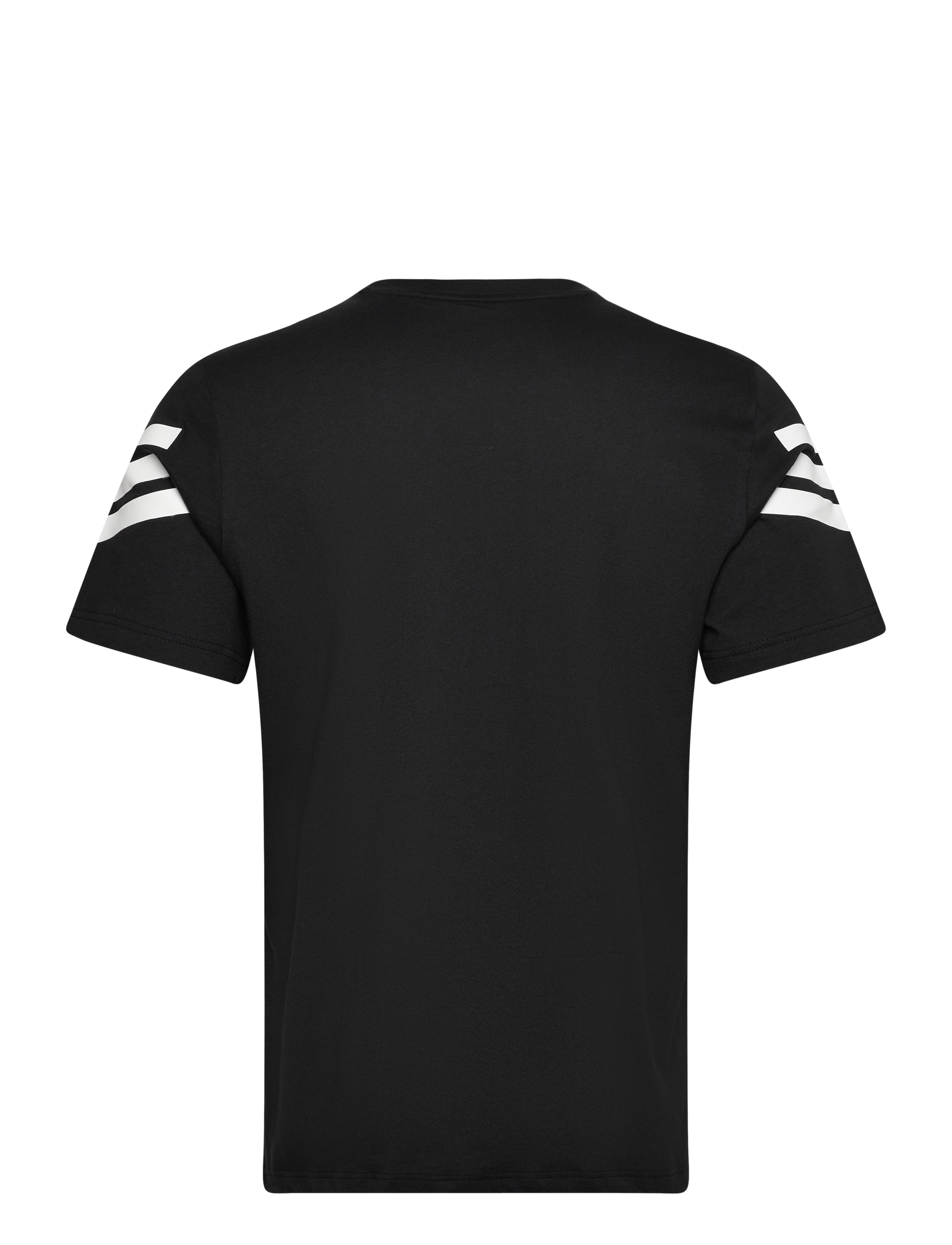 adidas Sportswear - M FI 3S REG T - t-shirts - black - 2
