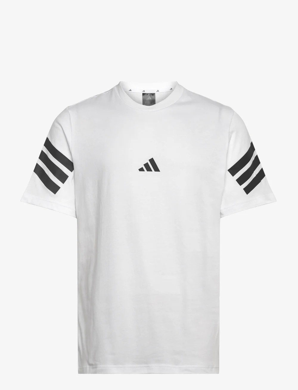 adidas Sportswear - M FI 3S REG T - t-shirts - white - 1