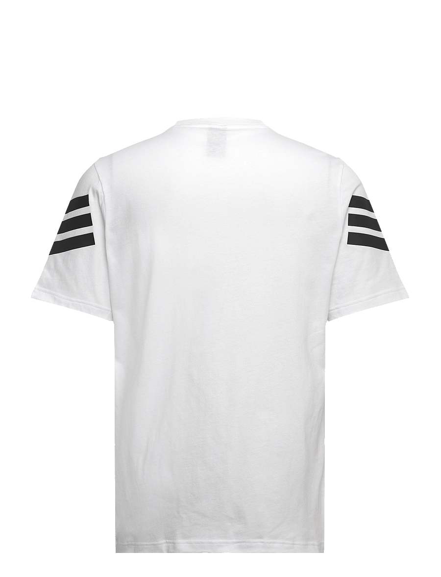 adidas Sportswear - M FI 3S REG T - t-shirts - white - 2