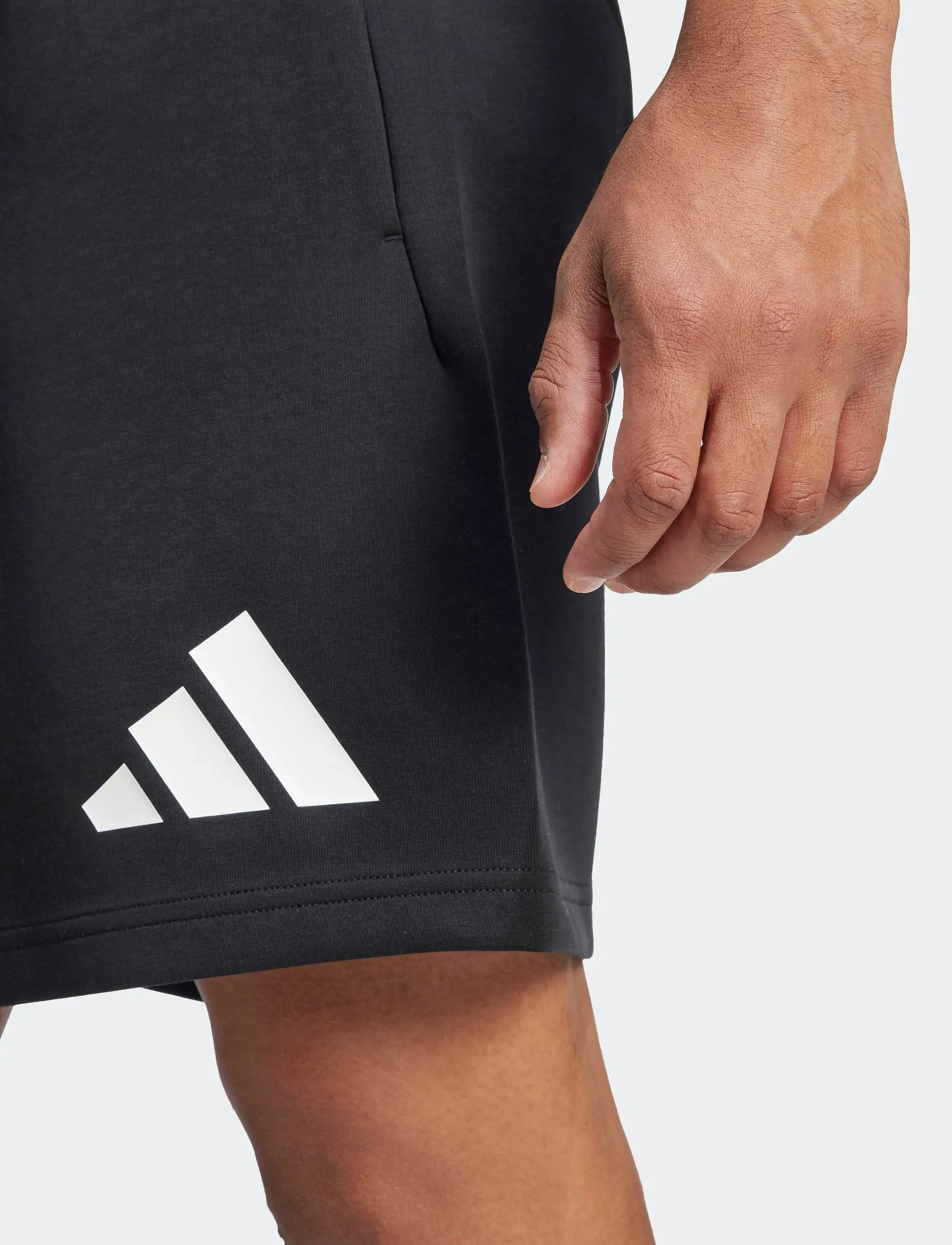 adidas Sportswear - M FI 3BAR SHO - shorts - black - 3
