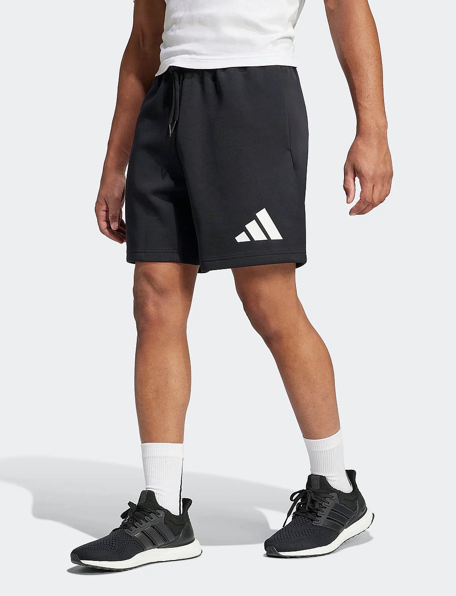 adidas Sportswear - M FI 3BAR SHO - shorts - black - 4
