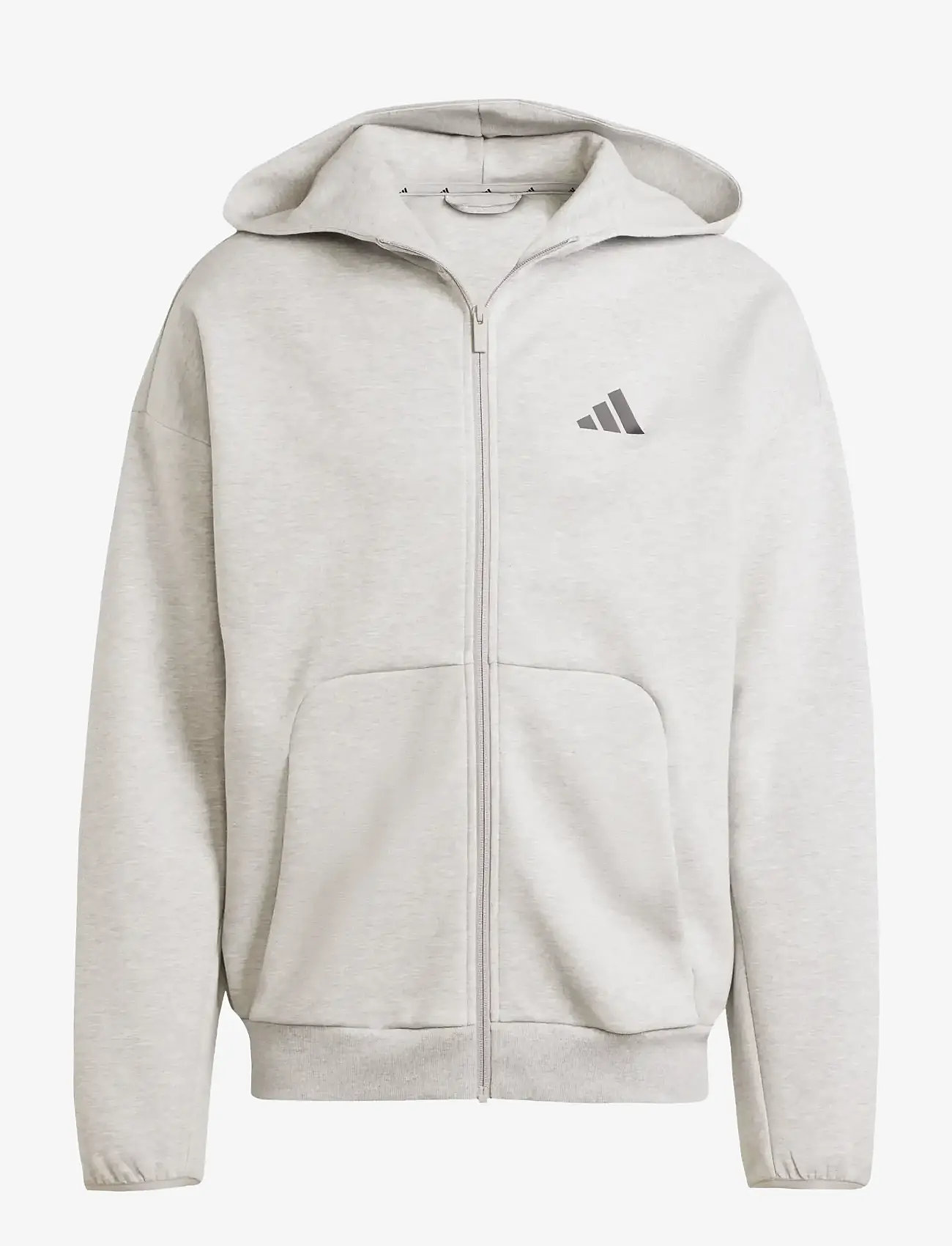 adidas Sportswear - M FI SL FZ - hættetrøjer - mgreyh - 1