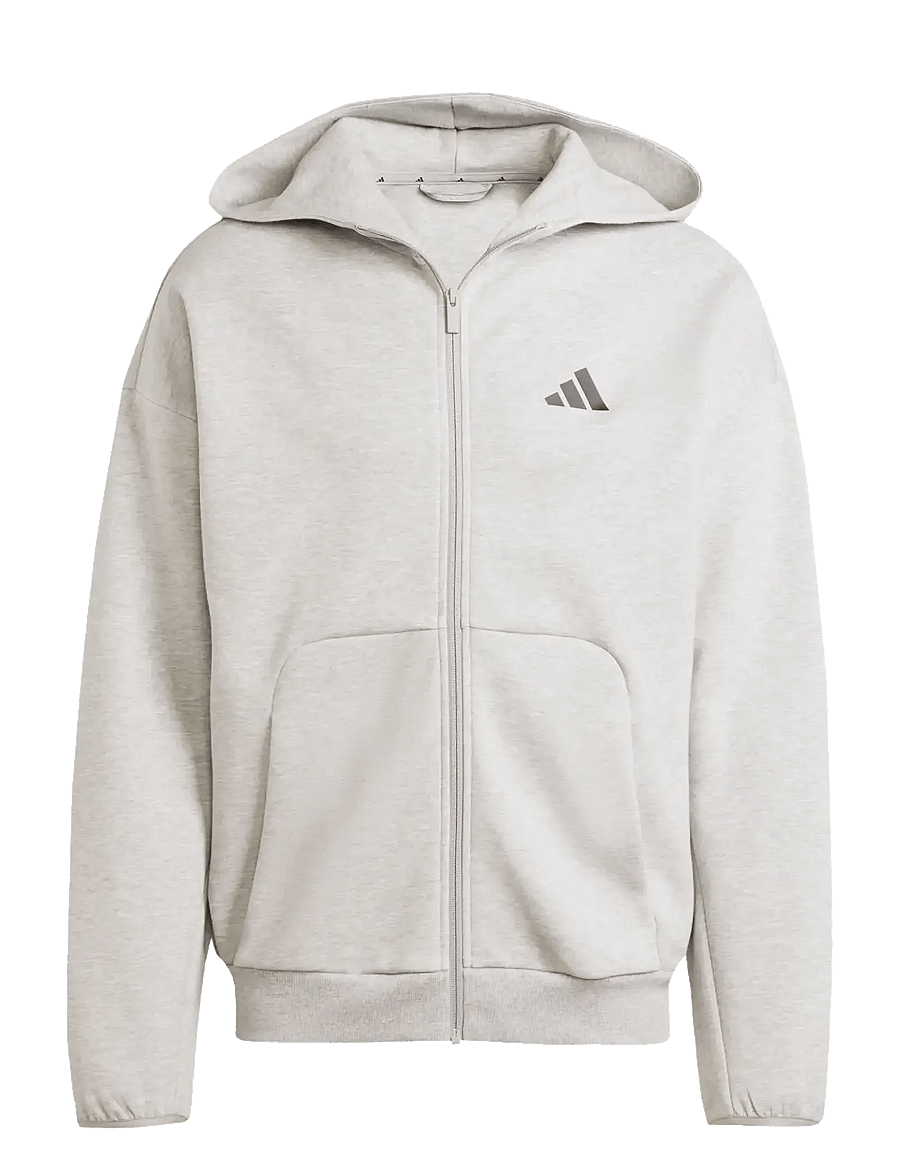 adidas Sportswear - M FI SL FZ - hættetrøjer - mgreyh - 1