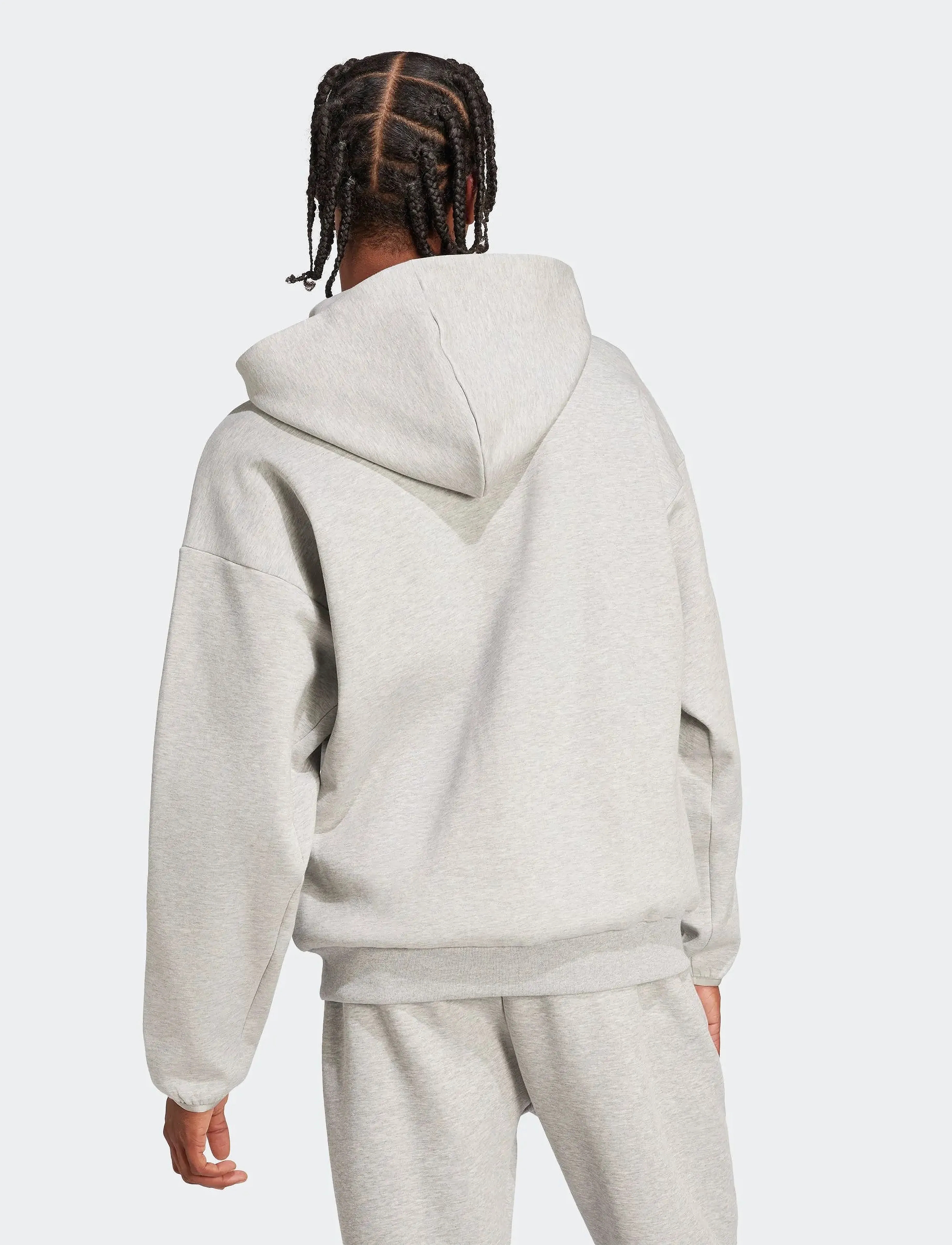 adidas Sportswear - M FI SL FZ - hoodies - mgreyh - 2