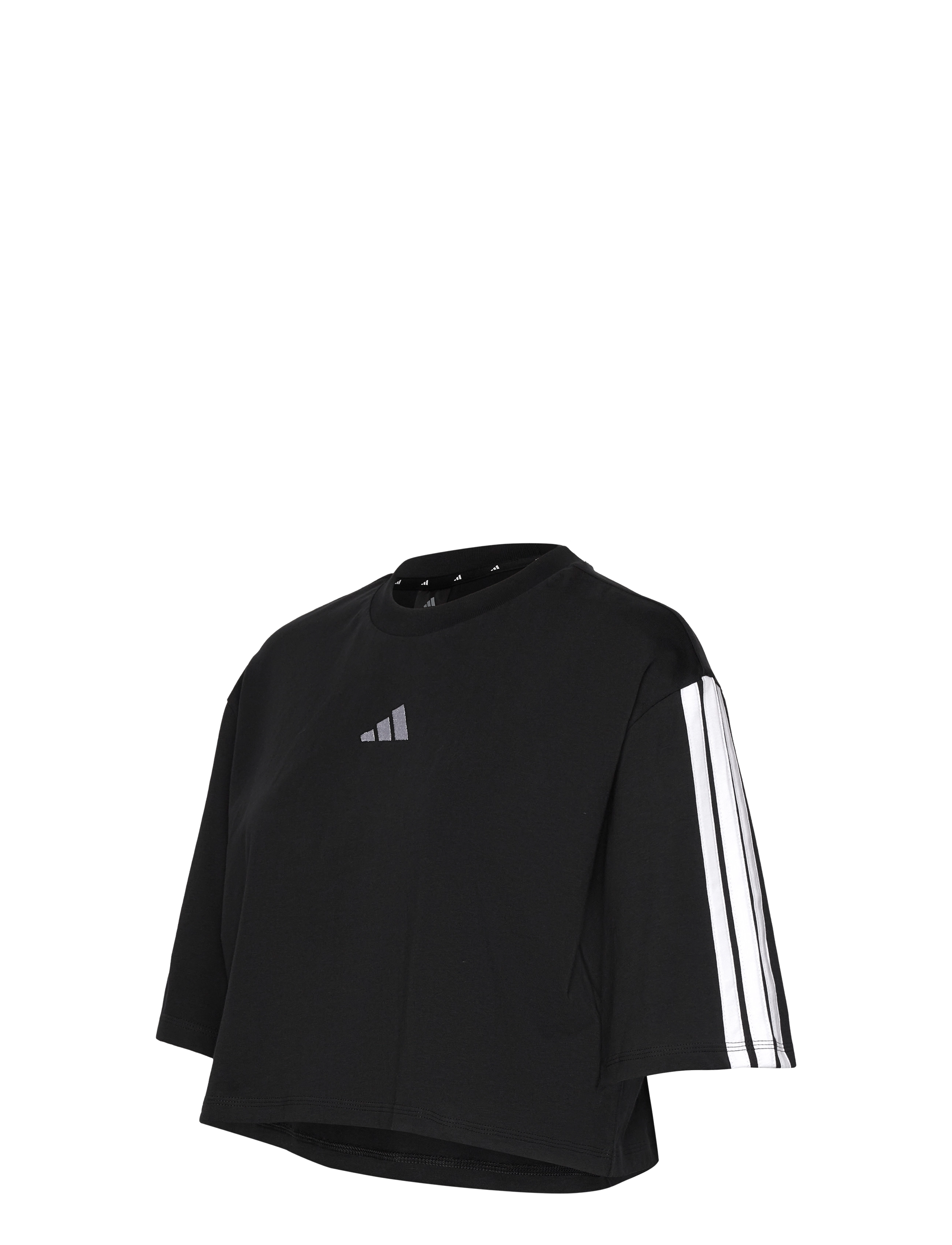 adidas Sportswear - W 3S SJ TLR T - t-shirts - black/white - 3