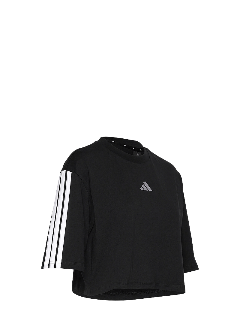adidas Sportswear - W 3S SJ TLR T - t-shirts - black/white - 4