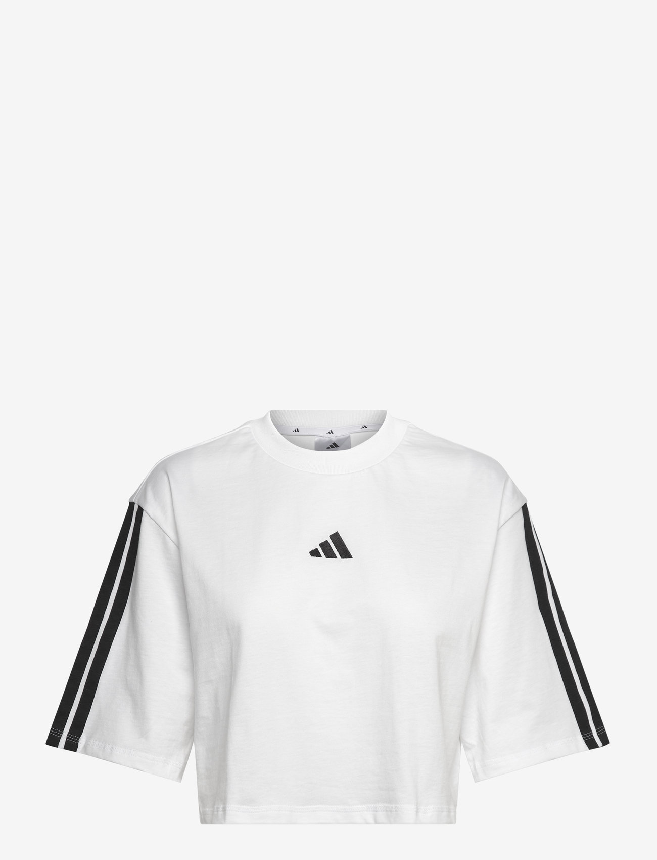 adidas Sportswear - W 3S SJ TLR T - t-shirts - white/black - 1