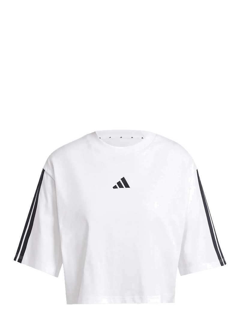 adidas Sportswear - W 3S SJ TLR T - t-shirts - white/black - 1