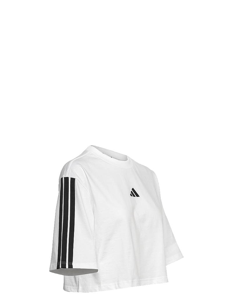 adidas Sportswear - W 3S SJ TLR T - t-shirts - white/black - 3