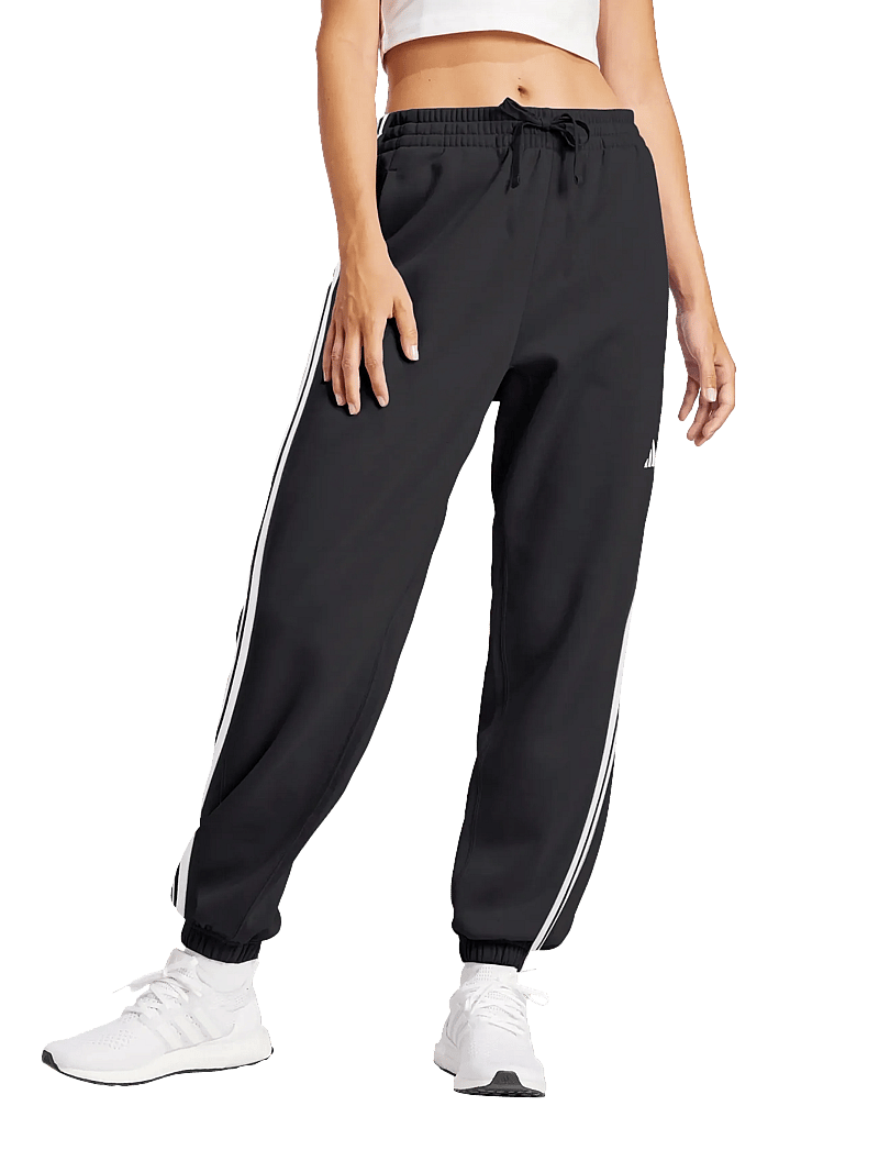 adidas Sportswear - W 3S FT CF PT - trainingshosen - black/white - 2