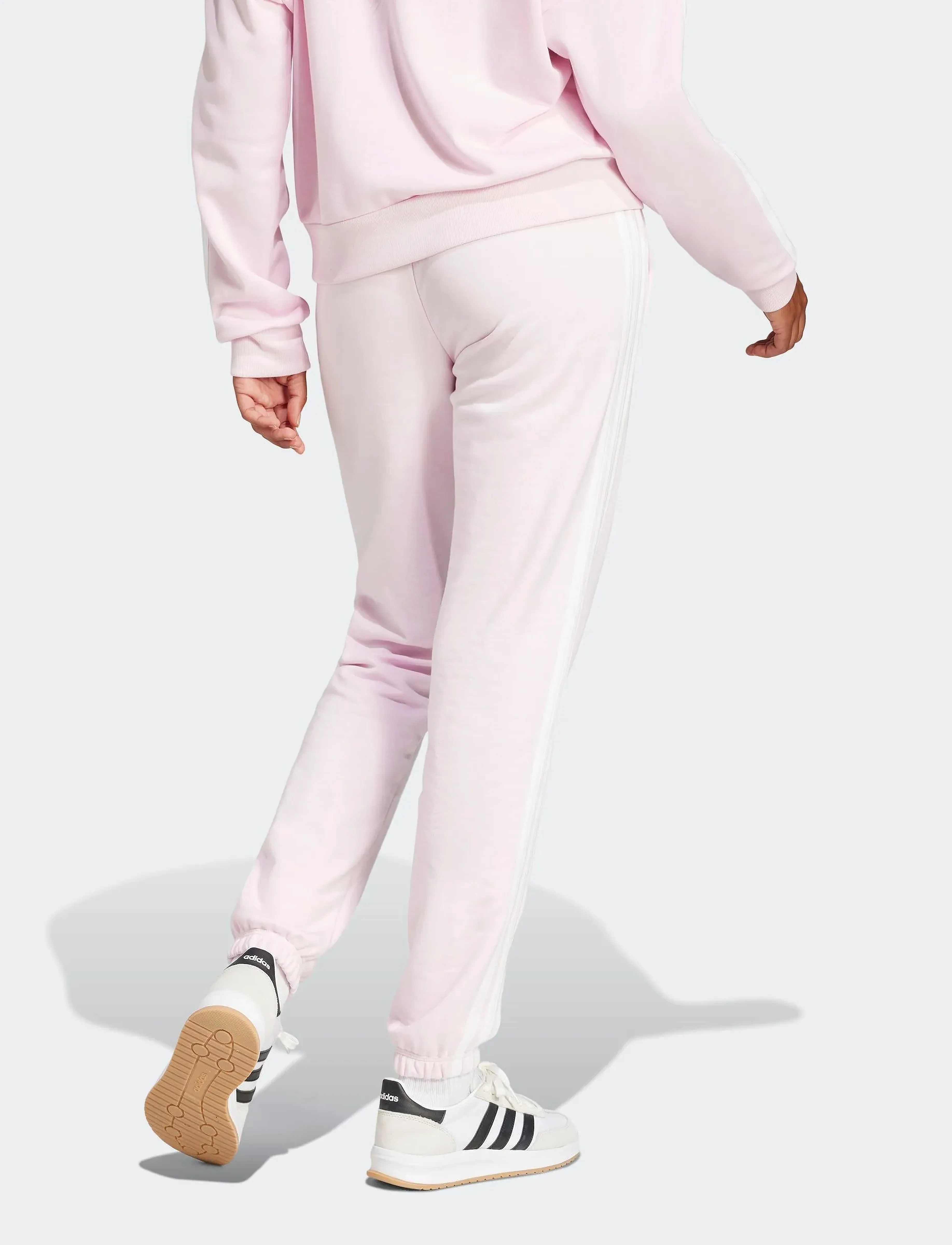 adidas Sportswear - W 3S FT CF PT - joggingbukser - clpink/white - 2