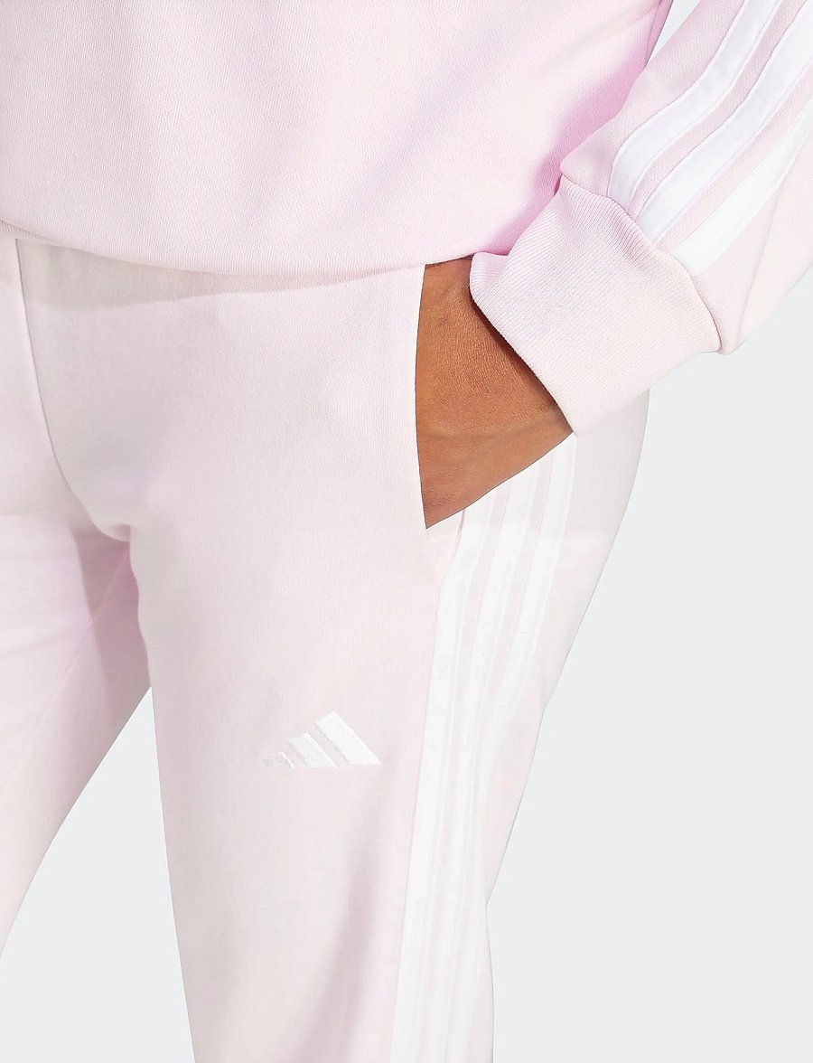 adidas Sportswear - W 3S FT CF PT - joggingbukser - clpink/white - 4