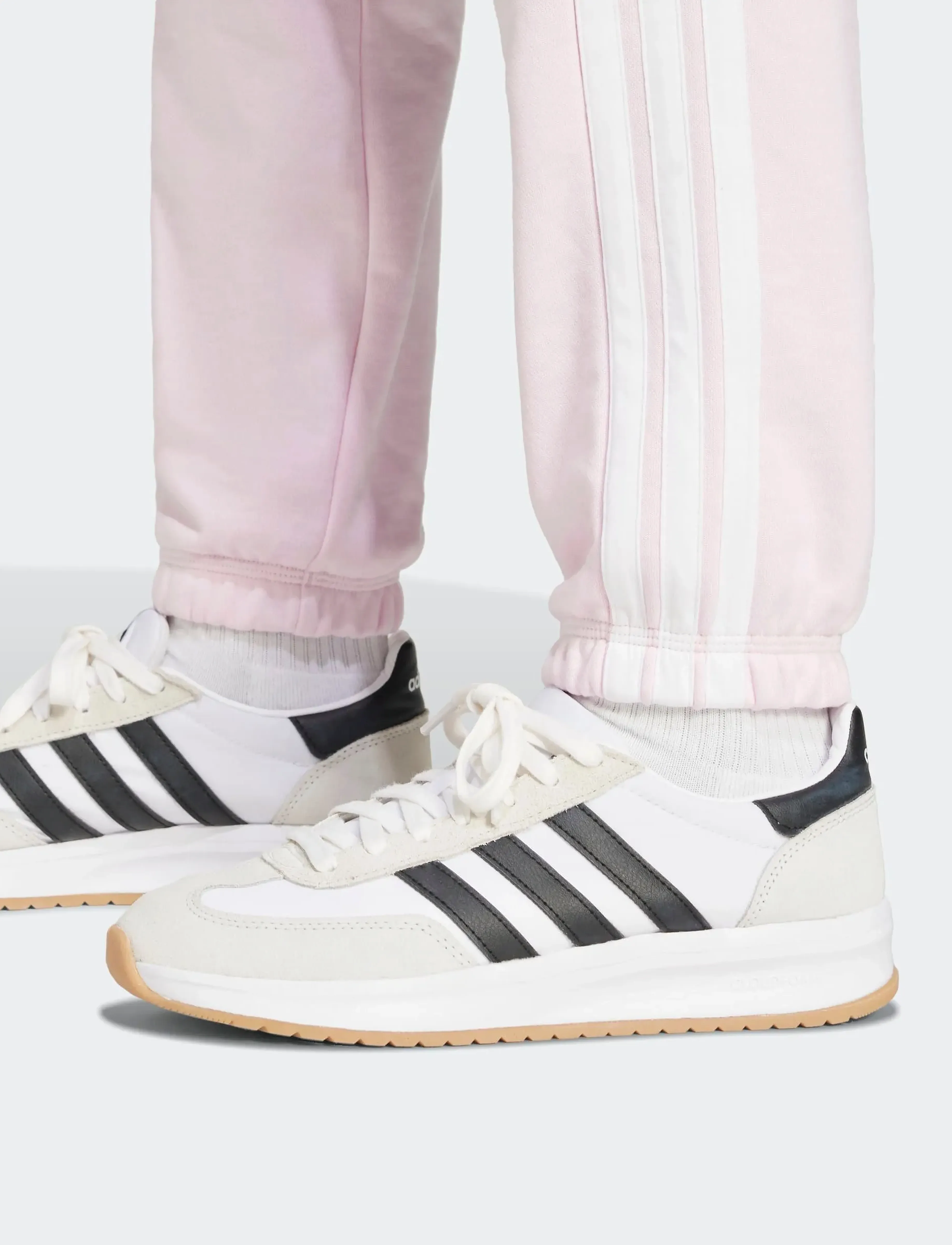 adidas Sportswear - W 3S FT CF PT - joggingbukser - clpink/white - 5