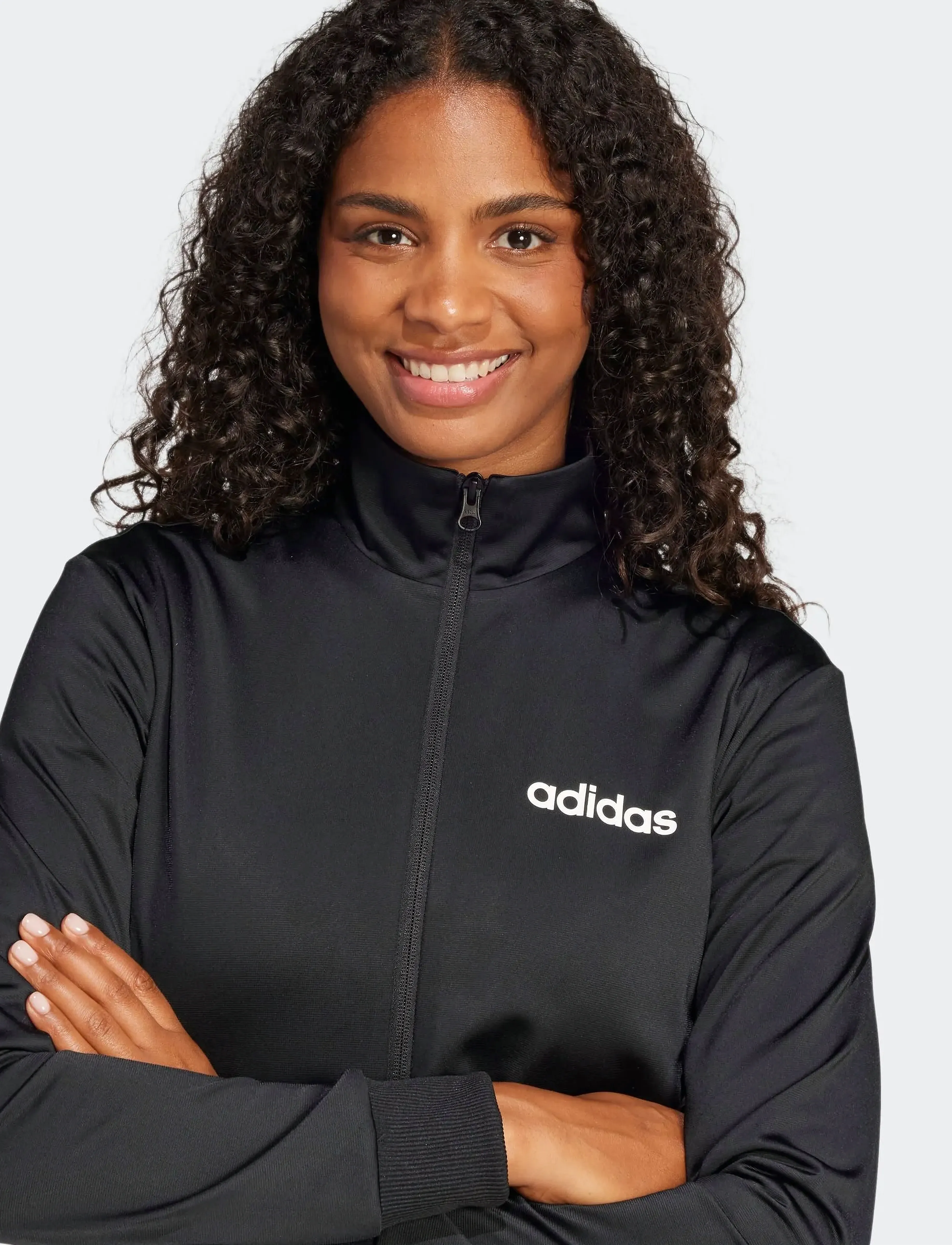 adidas Sportswear - W LINEAR S TS - black - 5