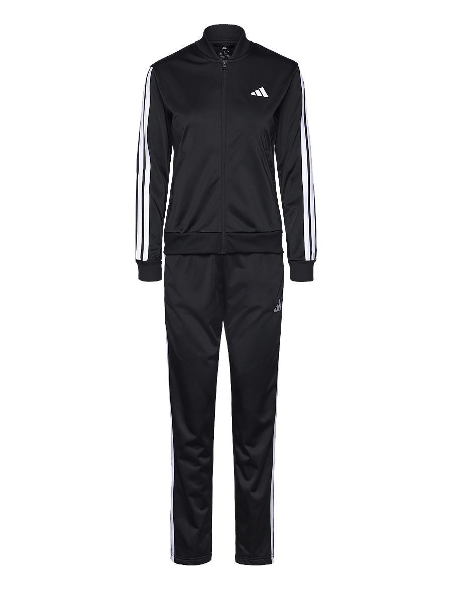 adidas Sportswear - W ESS 3S TS - tracksuits - black - 1
