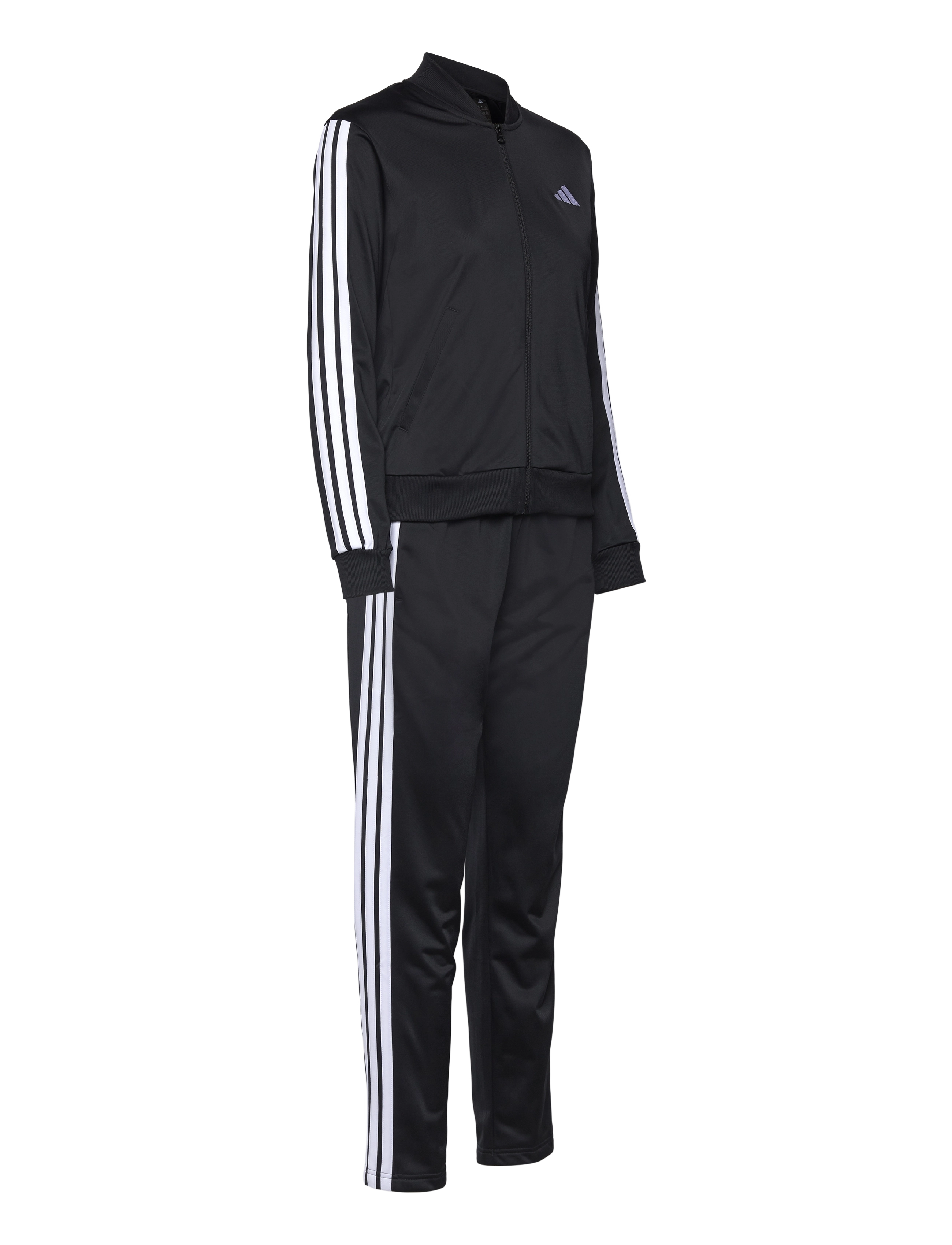 adidas Sportswear - W ESS 3S TS - tracksuits - black - 3