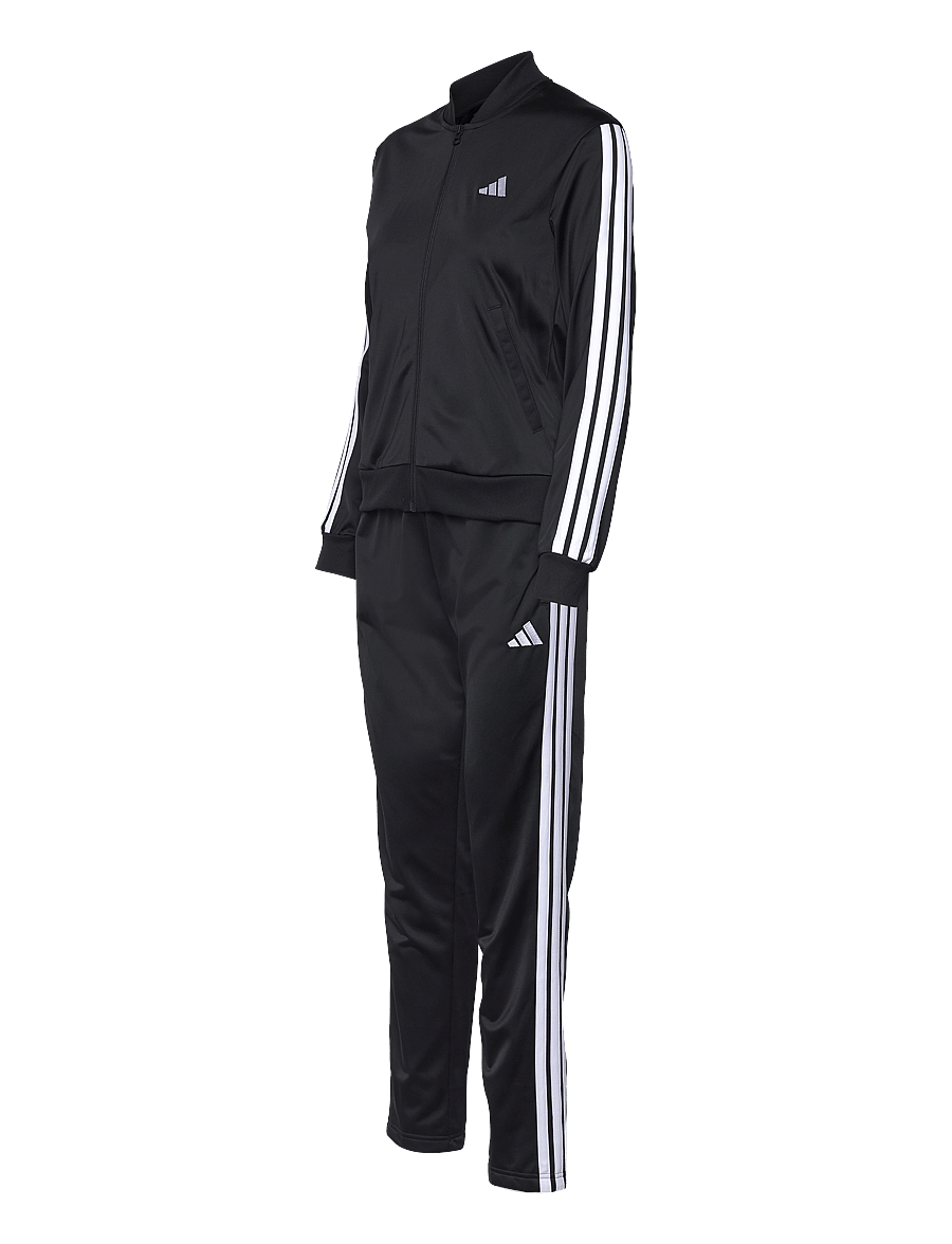 adidas Sportswear - W ESS 3S TS - tracksuits - black - 4