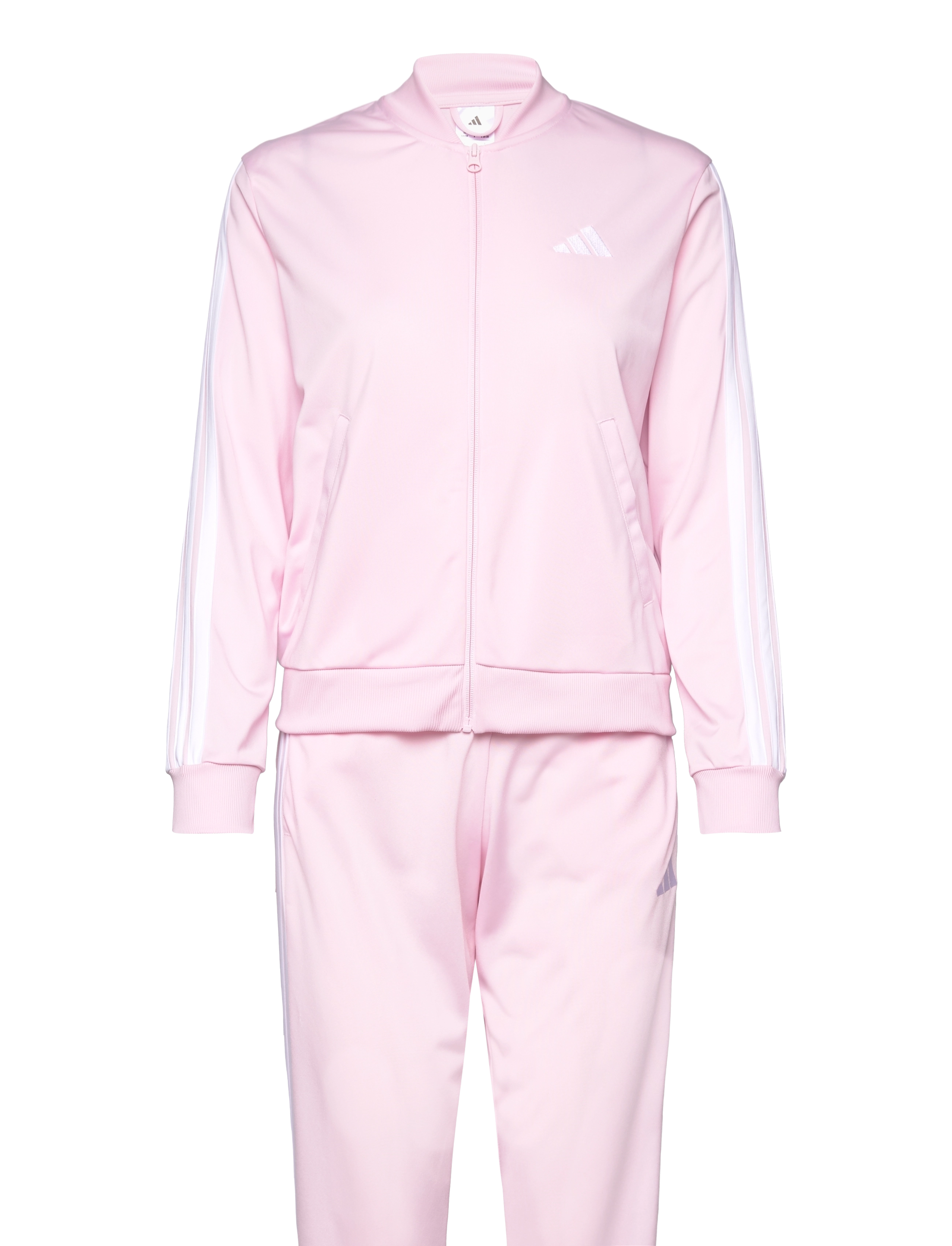 adidas Sportswear W Ess 3S Ts, XS, Pink, Sport Sweatshirts & Hoodies > Sport Tracksuits-sets, Dame