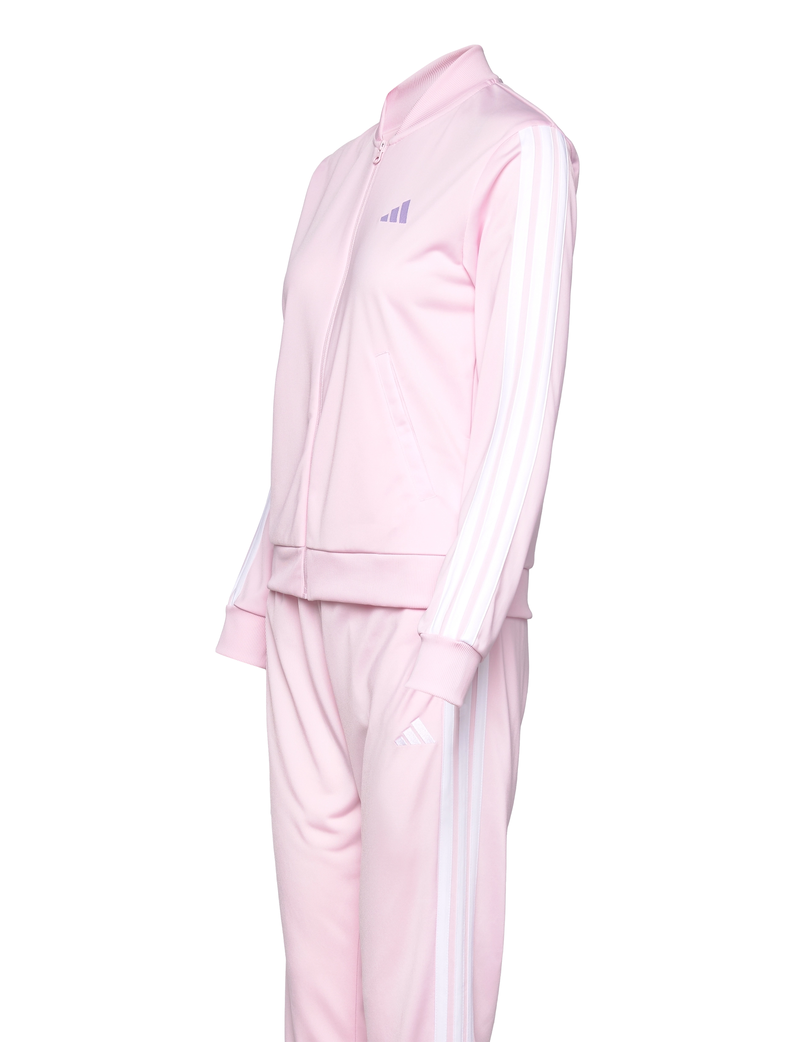 adidas Sportswear - W ESS 3S TS - trainingsanzüge - clpink - 5