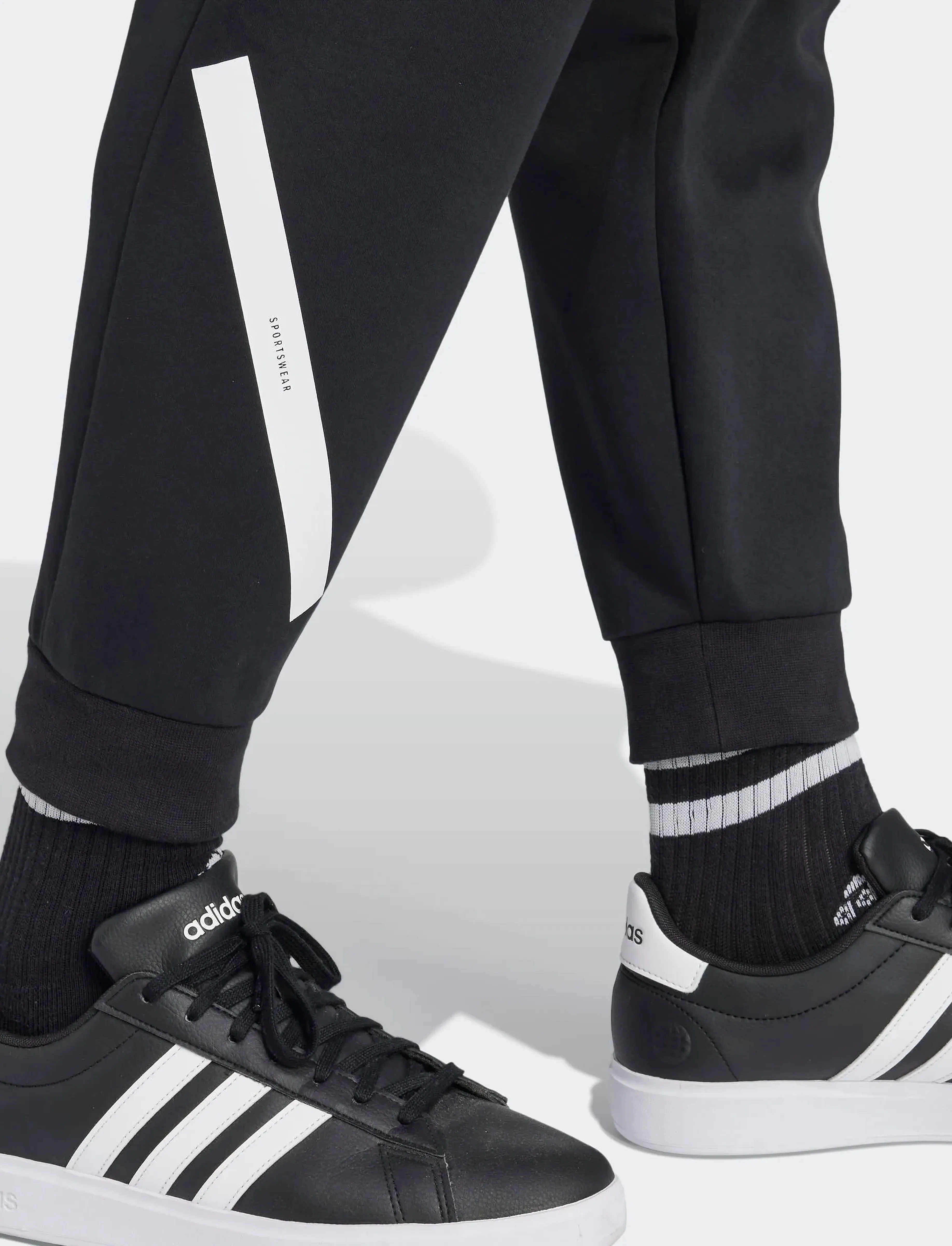 adidas Sportswear - M Z.N.E. PT - bukser - black/white - 5