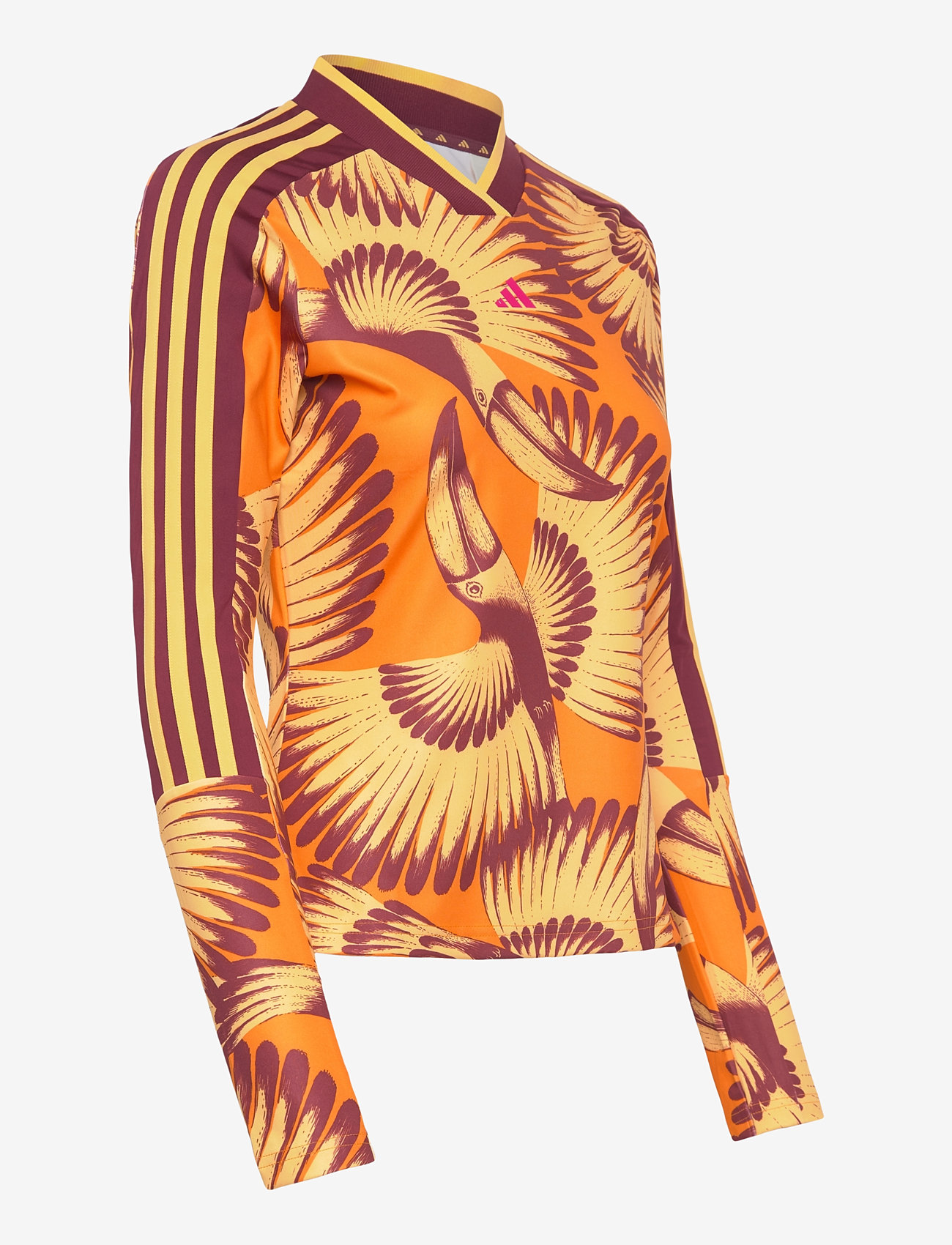 adidas Sportswear - FARM LS TOP - langærmede t-shirts - semspa/borang/shared - 4