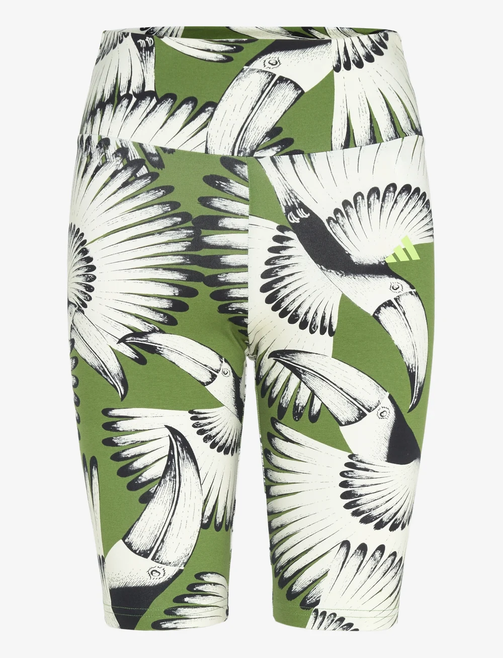 adidas Sportswear - FARM BIKE SHORT - freizeit shorts - crewht/cregrn/black - 1