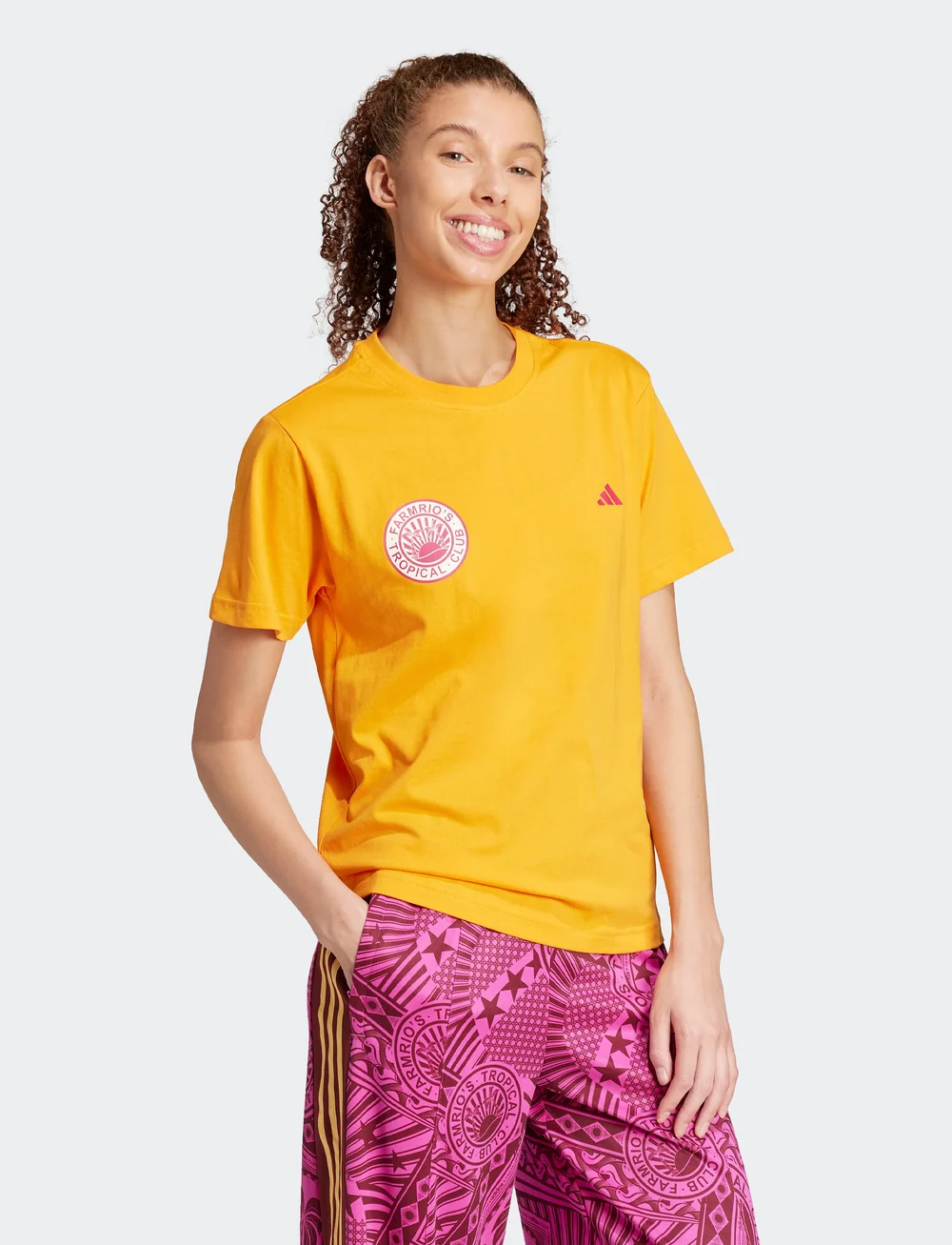 adidas Sportswear - FARM GFX TEE - t-shirts - borang - 0