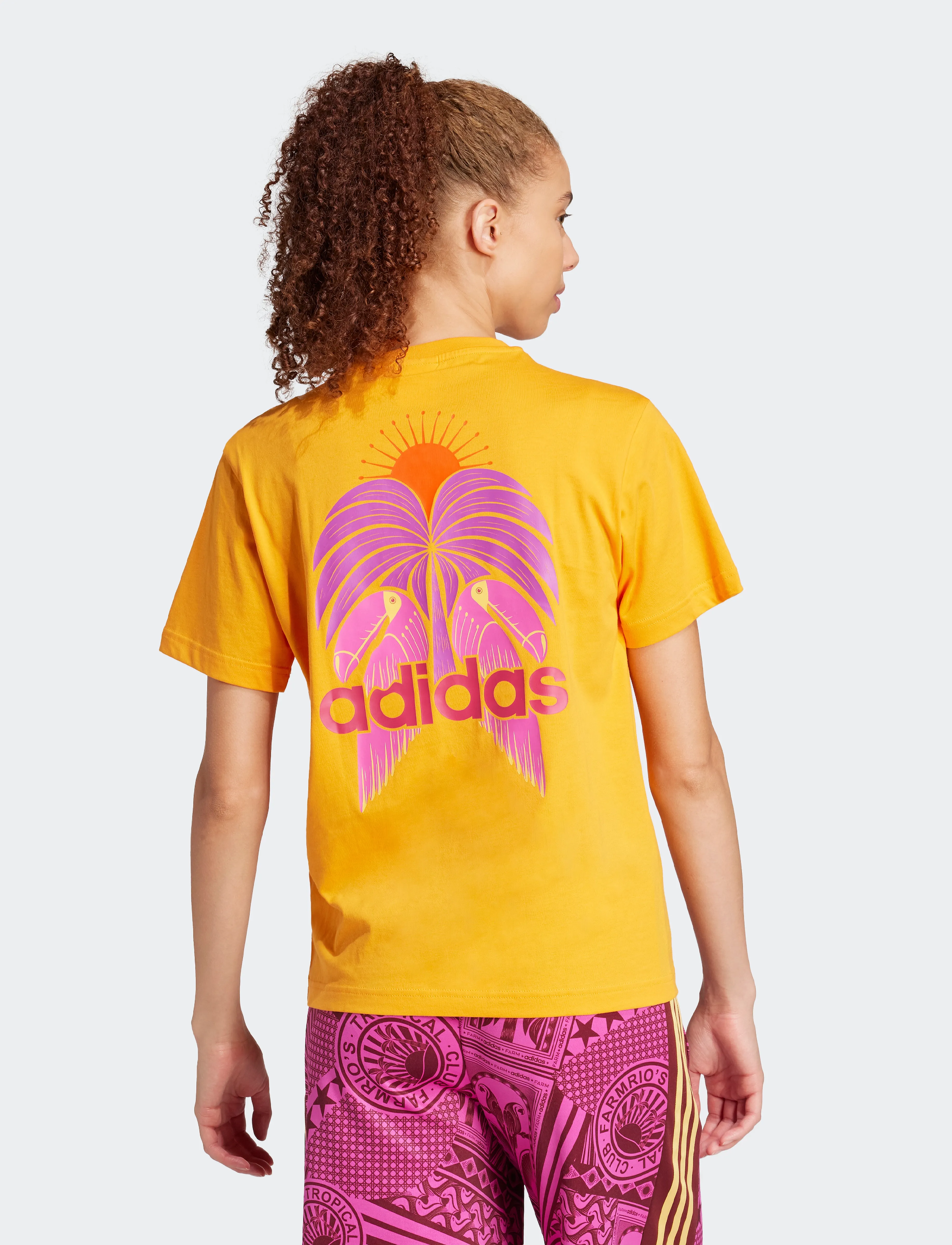 adidas Sportswear - FARM GFX TEE - stuttermarbolir - borang - 4