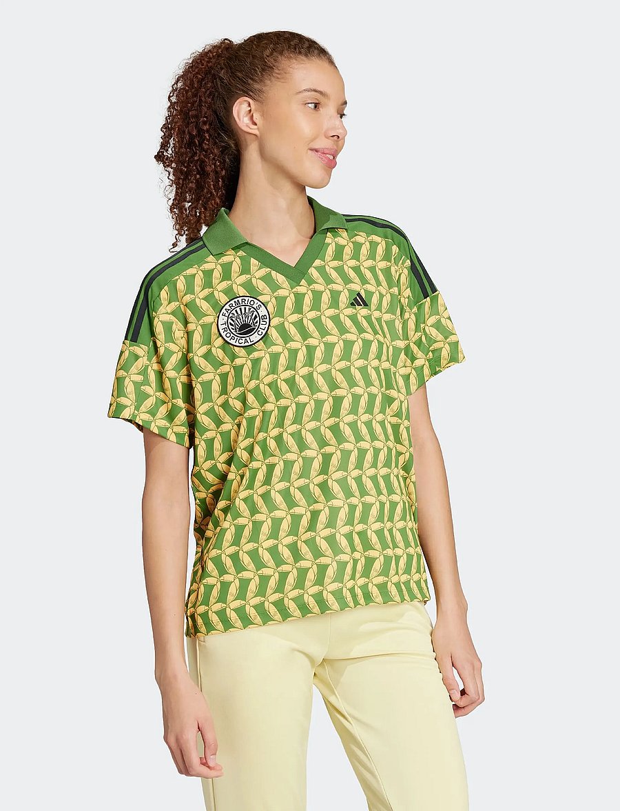 adidas Sportswear - FARM TIRO TEE - t-shirts - cregrn/semspa - 0