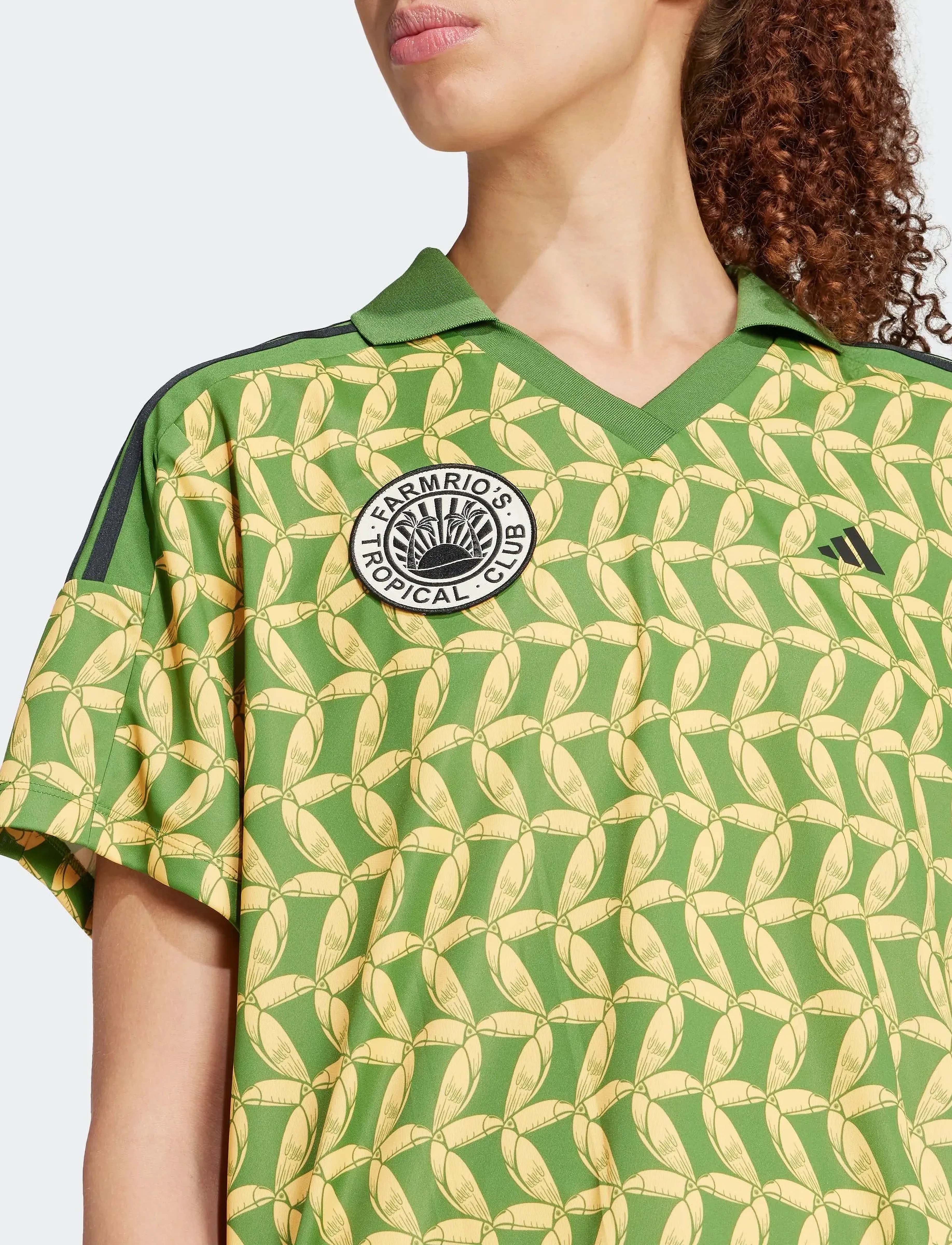 adidas Sportswear - FARM TIRO TEE - t-shirts - cregrn/semspa - 5