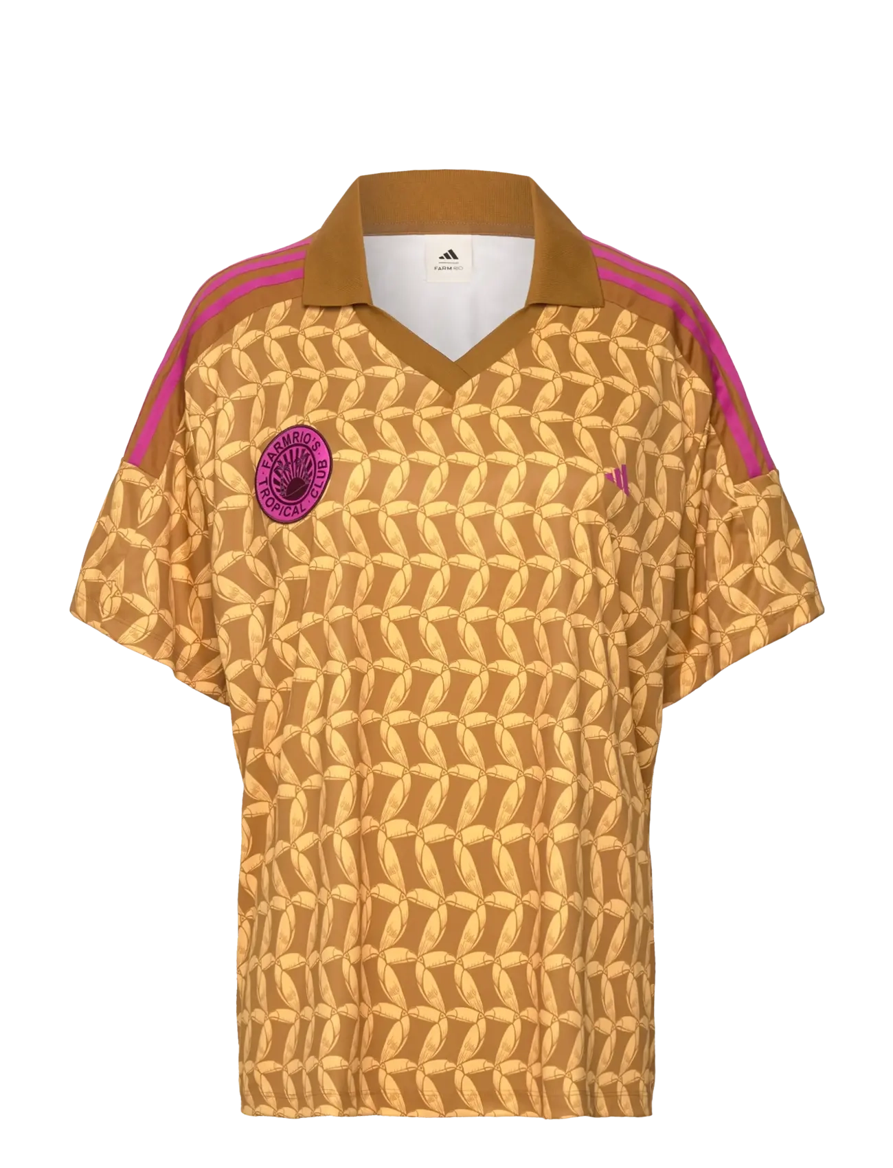 adidas Sportswear FARM TIRO TEE - Kleidung - GOLOCH/SEMSPA / yellow