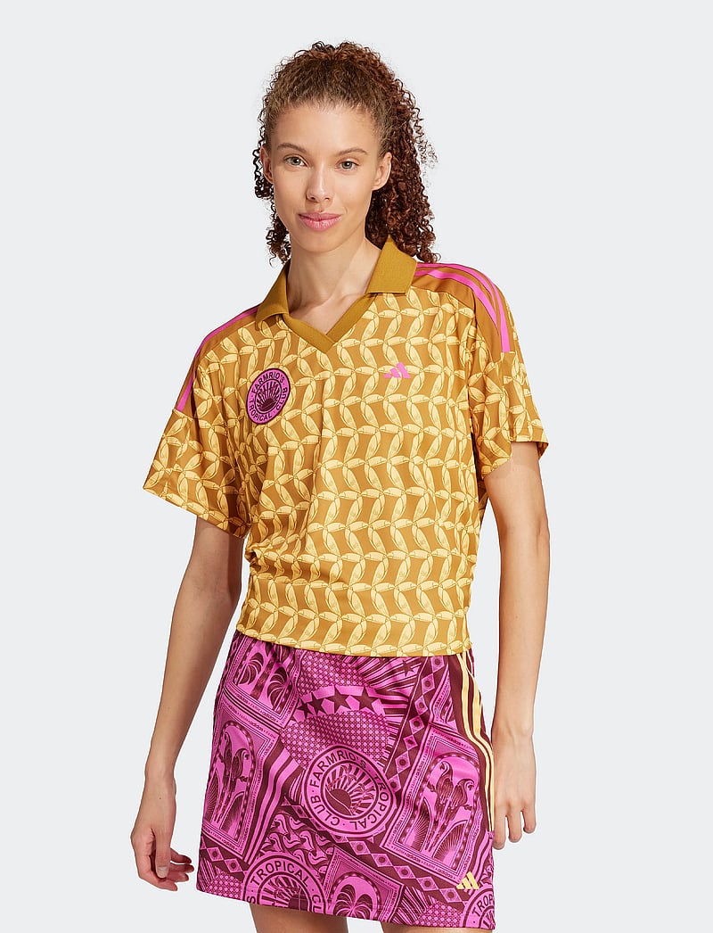 adidas Sportswear - FARM TIRO TEE - t-shirts - goloch/semspa - 4