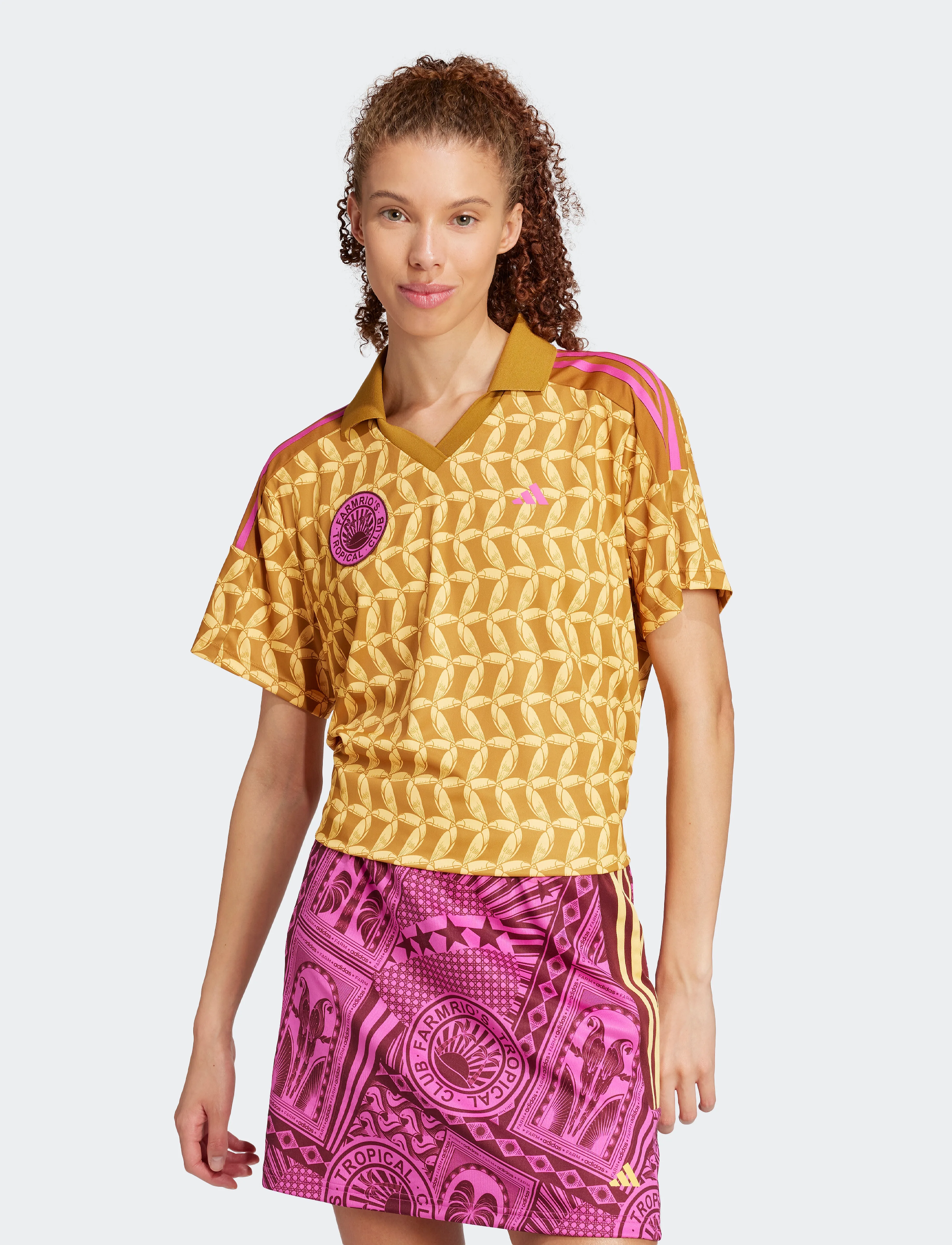 adidas Sportswear - FARM TIRO TEE - t-paidat - goloch/semspa - 4