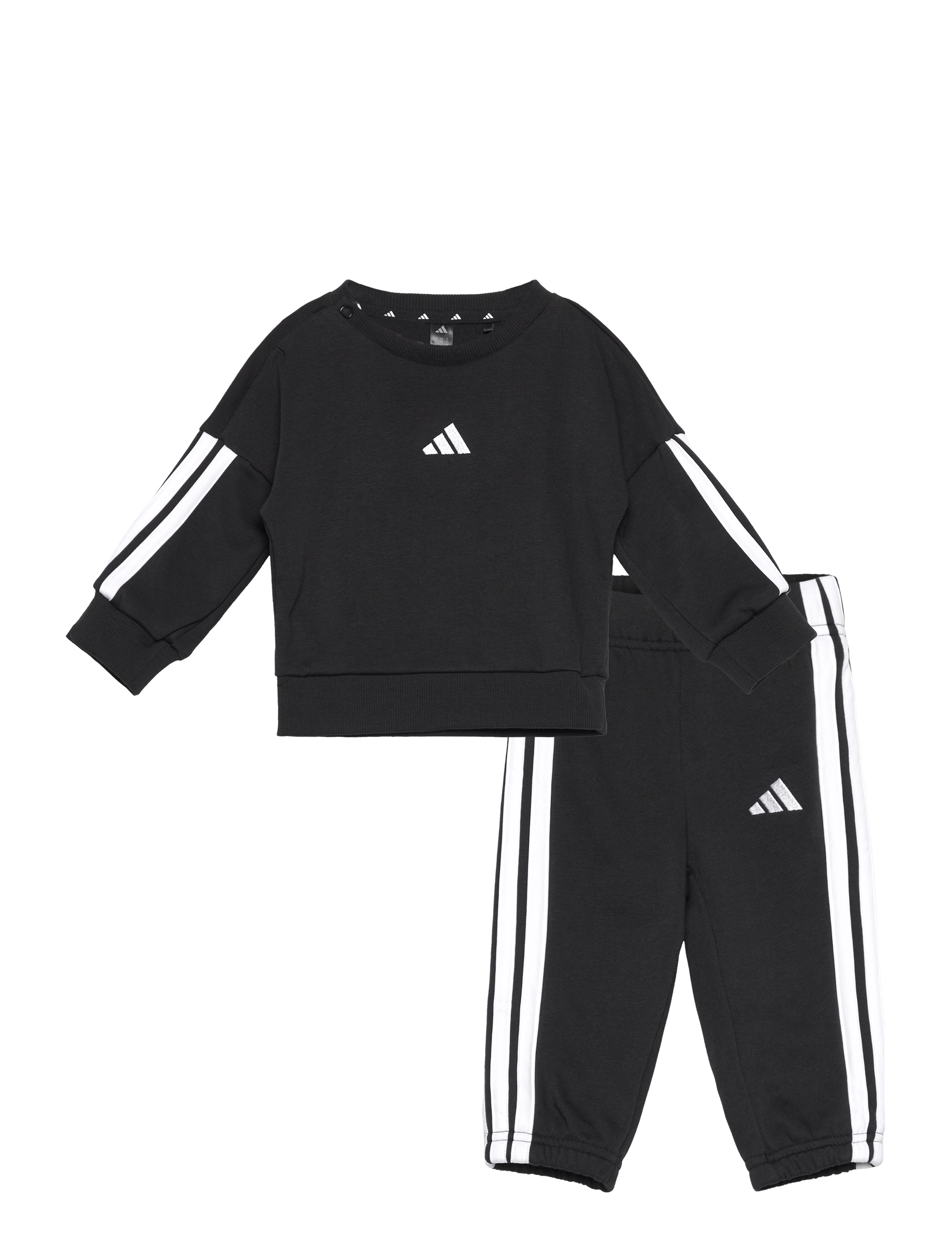 adidas Sportswear I 3S Ft Jog 240, Børn, Børne Jogging Sæt, Sort, Str: 98
