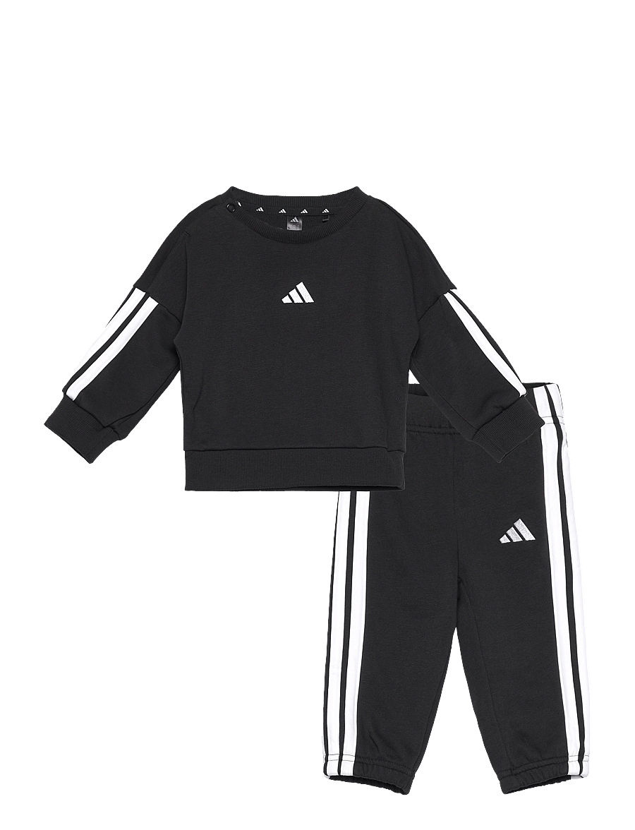 adidas Sportswear - I 3S FT JOG 240 - joggingsæt & matchende sæt - black/white - 0
