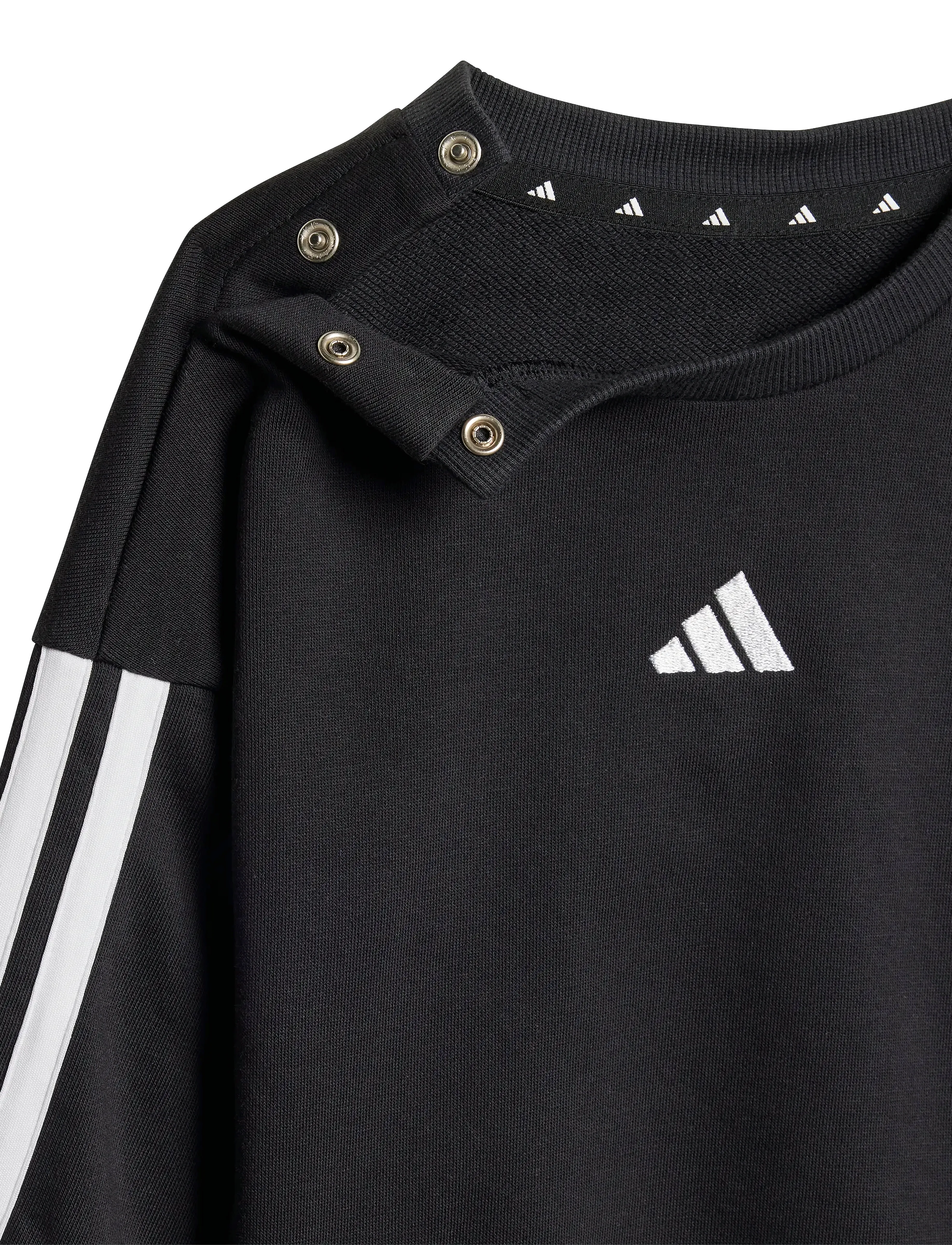 adidas Sportswear - I 3S FT JOG 240 - joggingsæt & matchende sæt - black/white - 4