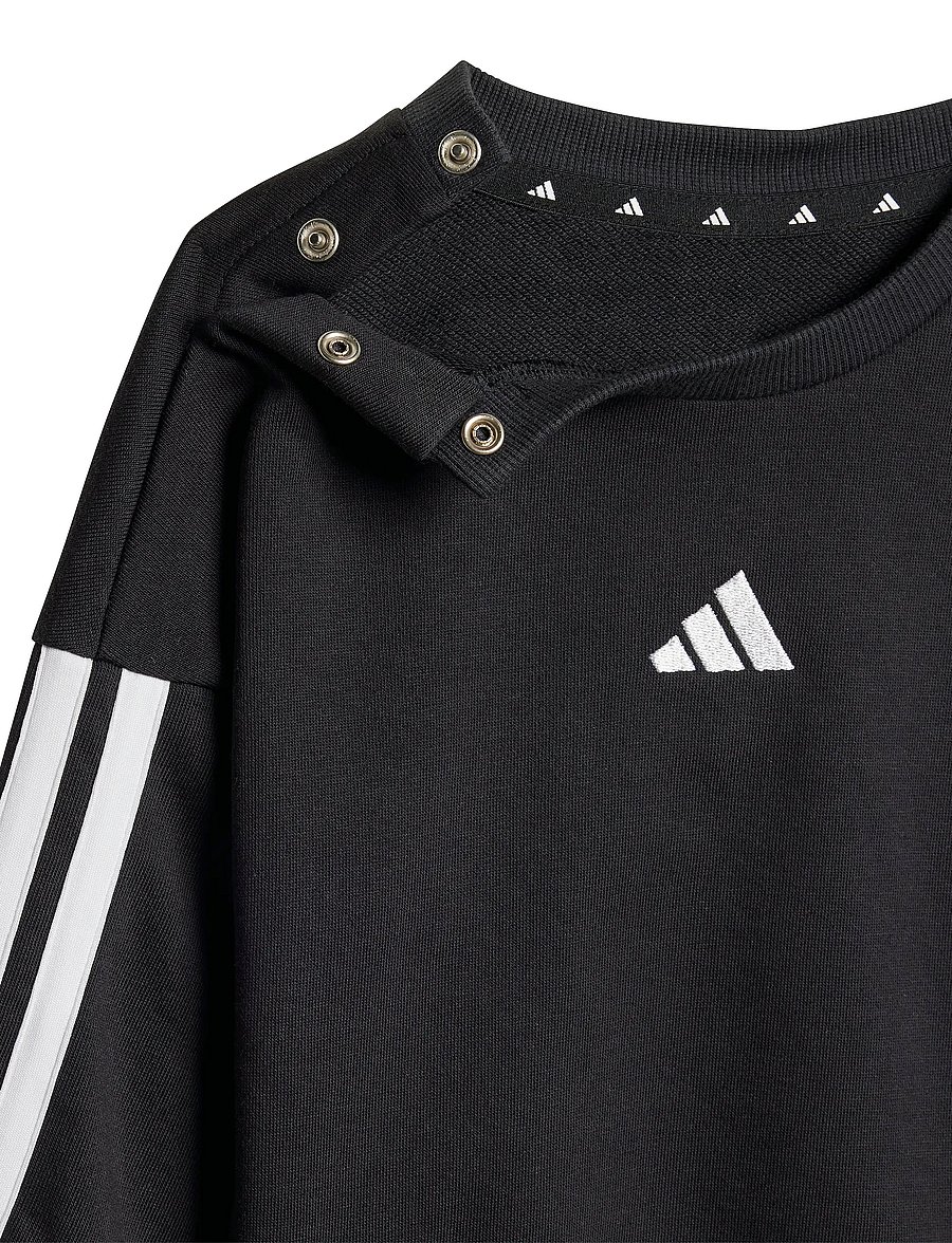 adidas Sportswear - I 3S FT JOG 240 - joggingsæt & matchende sæt - black/white - 4