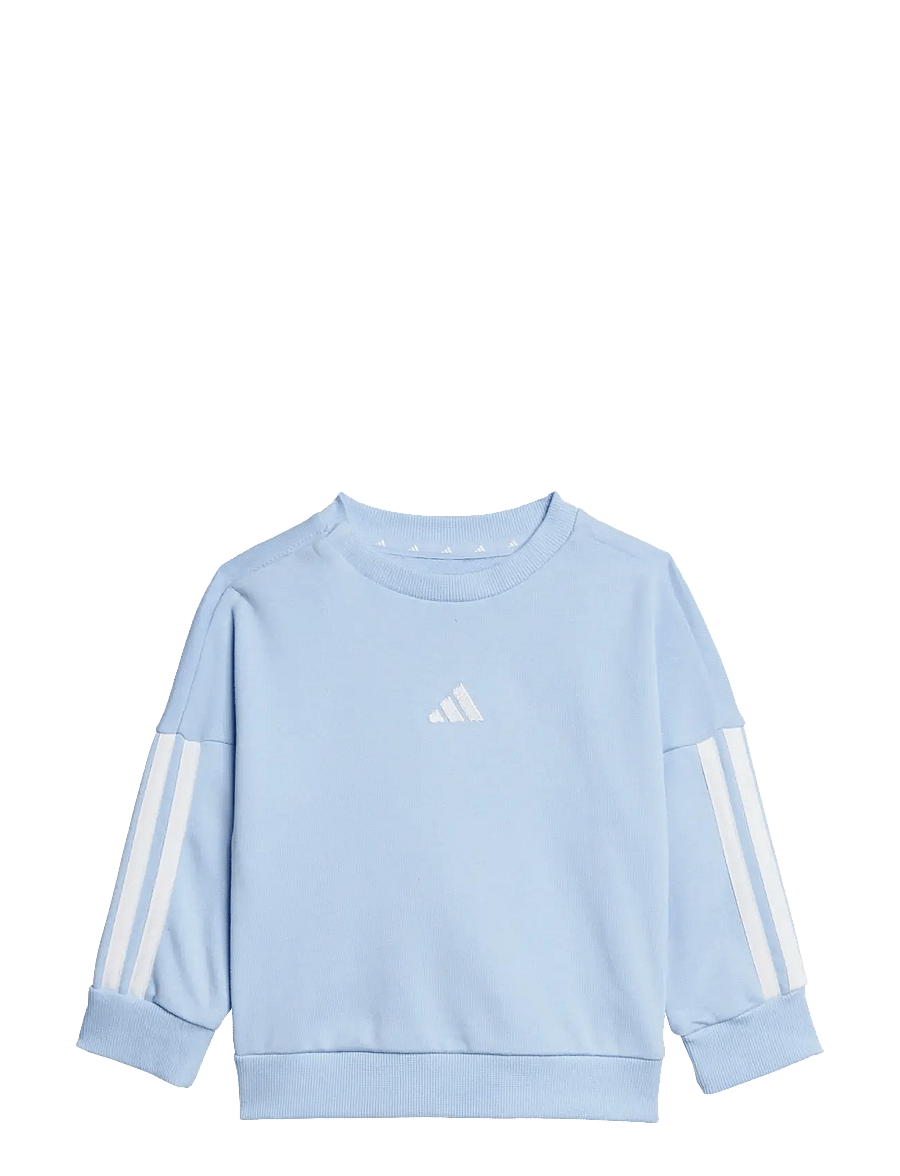 adidas Sportswear - I 3S FT JOG 240 - dresy & zestaw 2 szt - globlu/white - 3