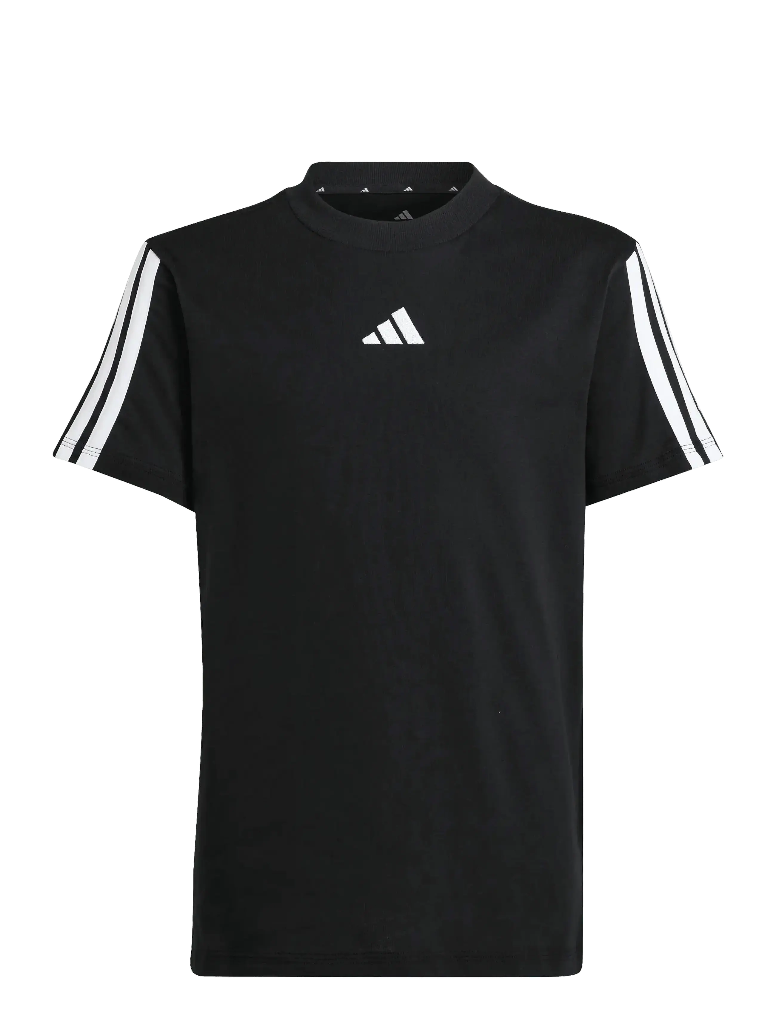 adidas Sportswear J 3S TEE 160 - Tøj - BLACK/WHITE / black